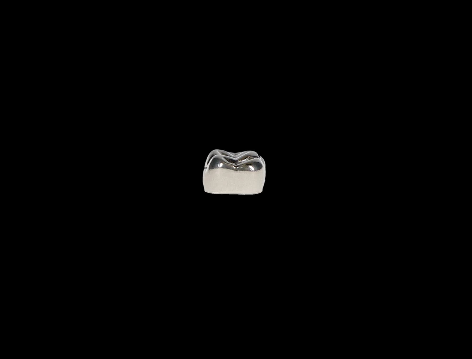 3M Iso-Form Temporary Tin-Silver Molar Crowns, Upper Right First Molar, Size U64, 5/Box, U64 - 3M Iso-Form Temporary Molar Crowns - Image 1