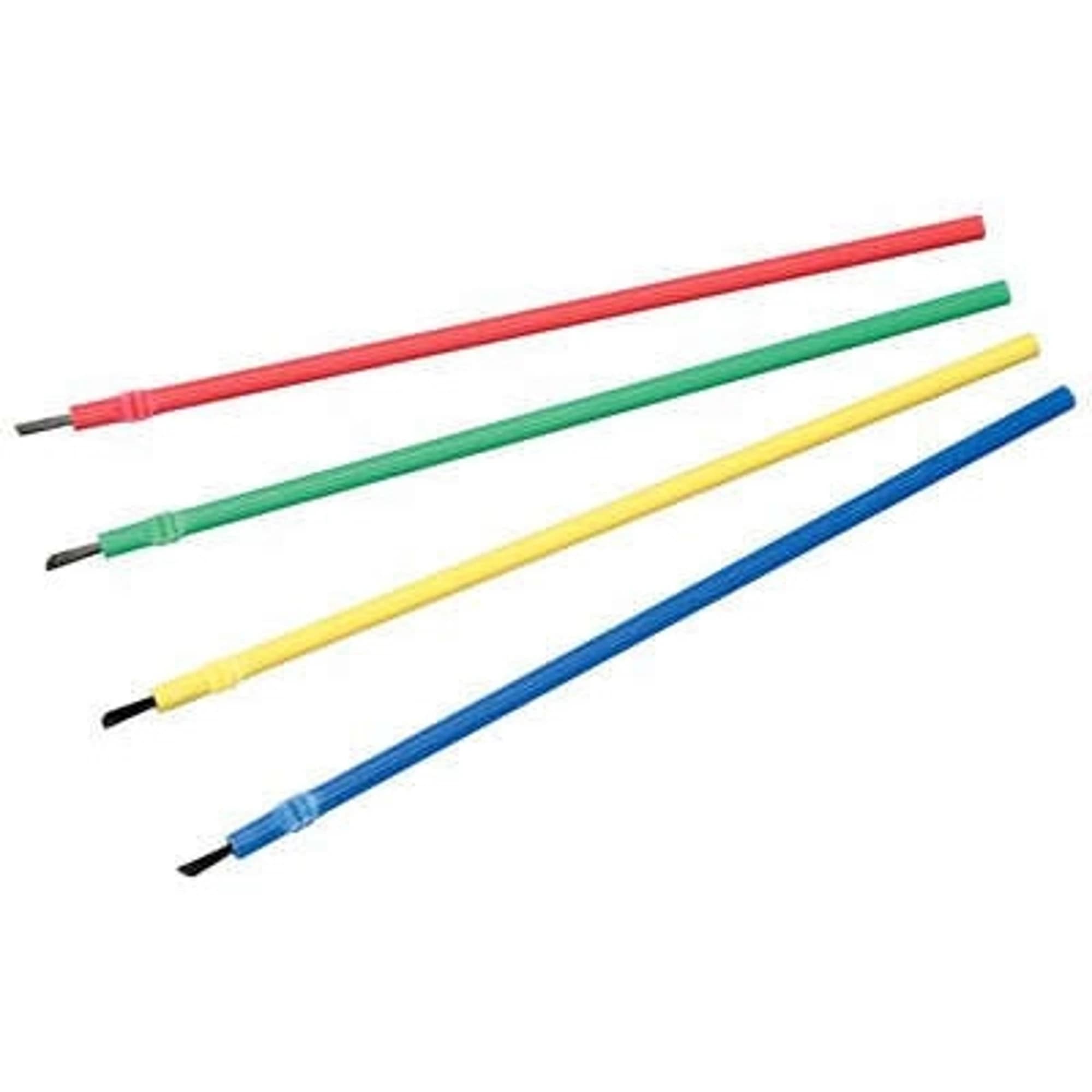 3M Bendable Applicator Brushes, Assorted Colors (Blue, Green, Yellow, Red), Disposable, 120/Pkg, 3402 thumbnail 4