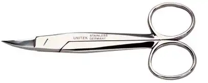3M Deluxe Curved Crown Scissors, Smooth Blade, Stainless Steel, 1/Pk, 801202 thumbnail 2