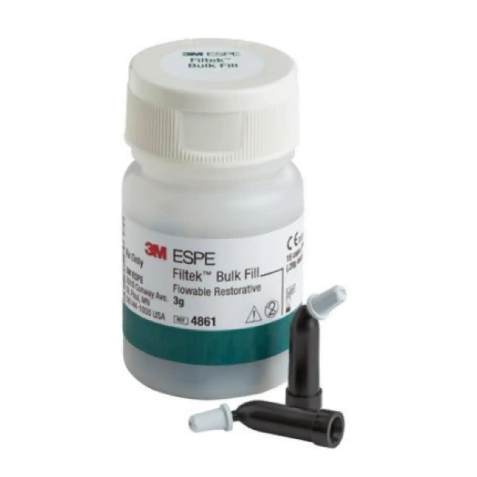 3M Filtek Bulk Fill Flowable Restorative Capsules, Shade A1, 0.2 g, 15/Pk, 4861A1 thumbnail 8