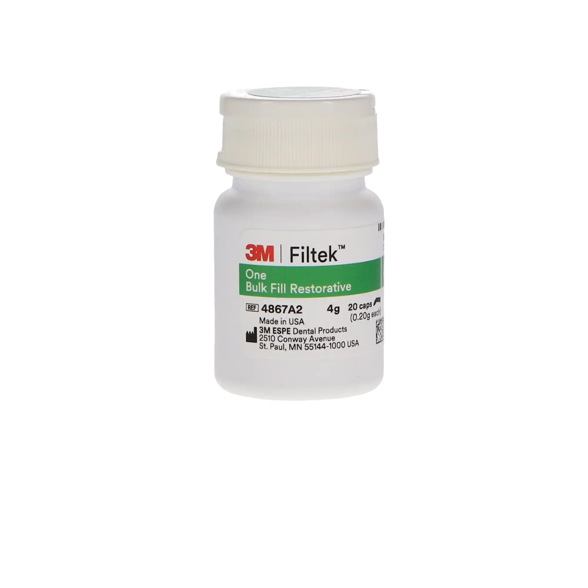 3M Filtek One Bulk Fill Restorative Capsules, A2, 0.2 g, 20/Pk, 4867A2 thumbnail 9