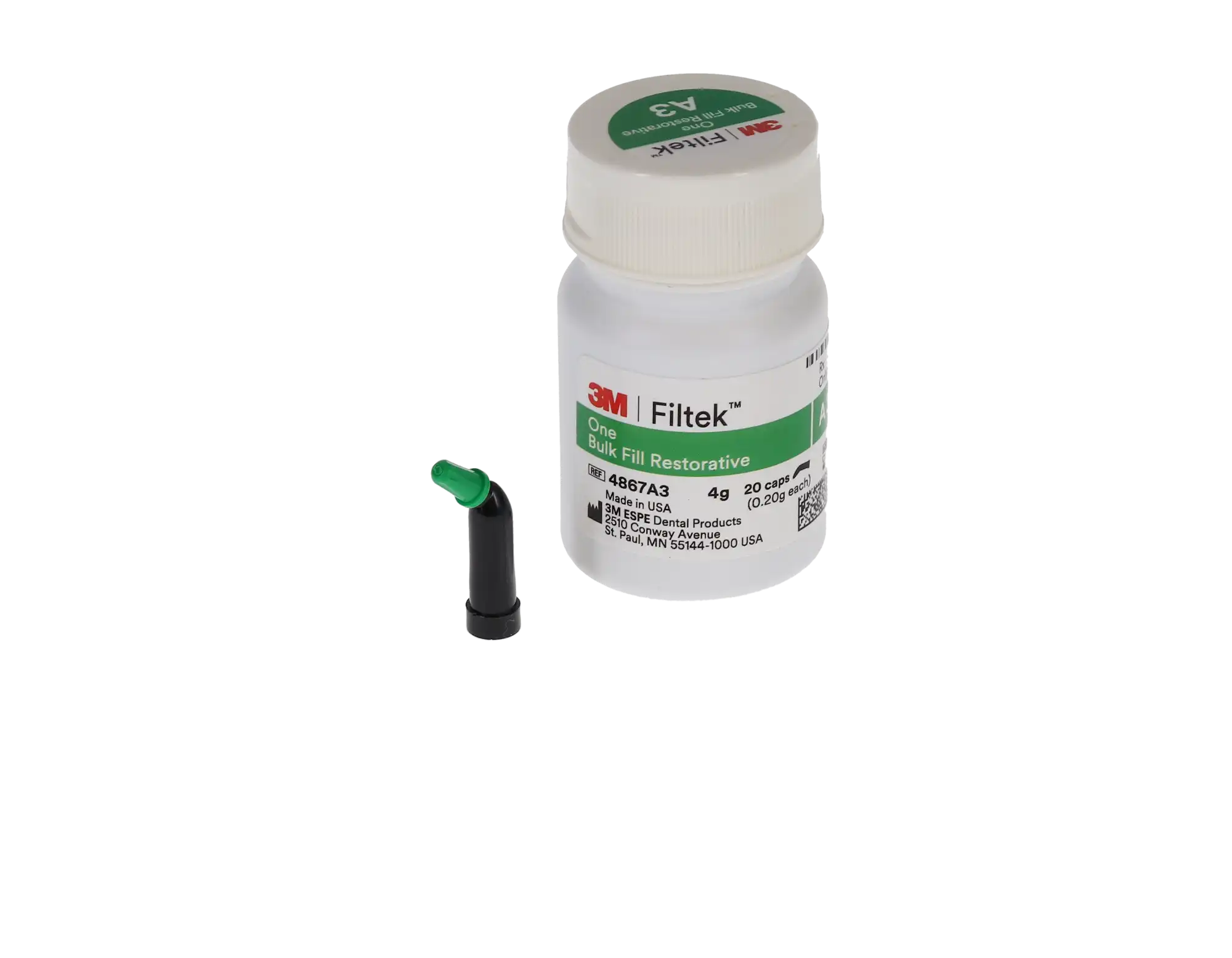 3M Filtek One Bulk Fill Restorative Capsules, Shade A3, 0.2 g, 20/Pk, 4867A3 thumbnail 7