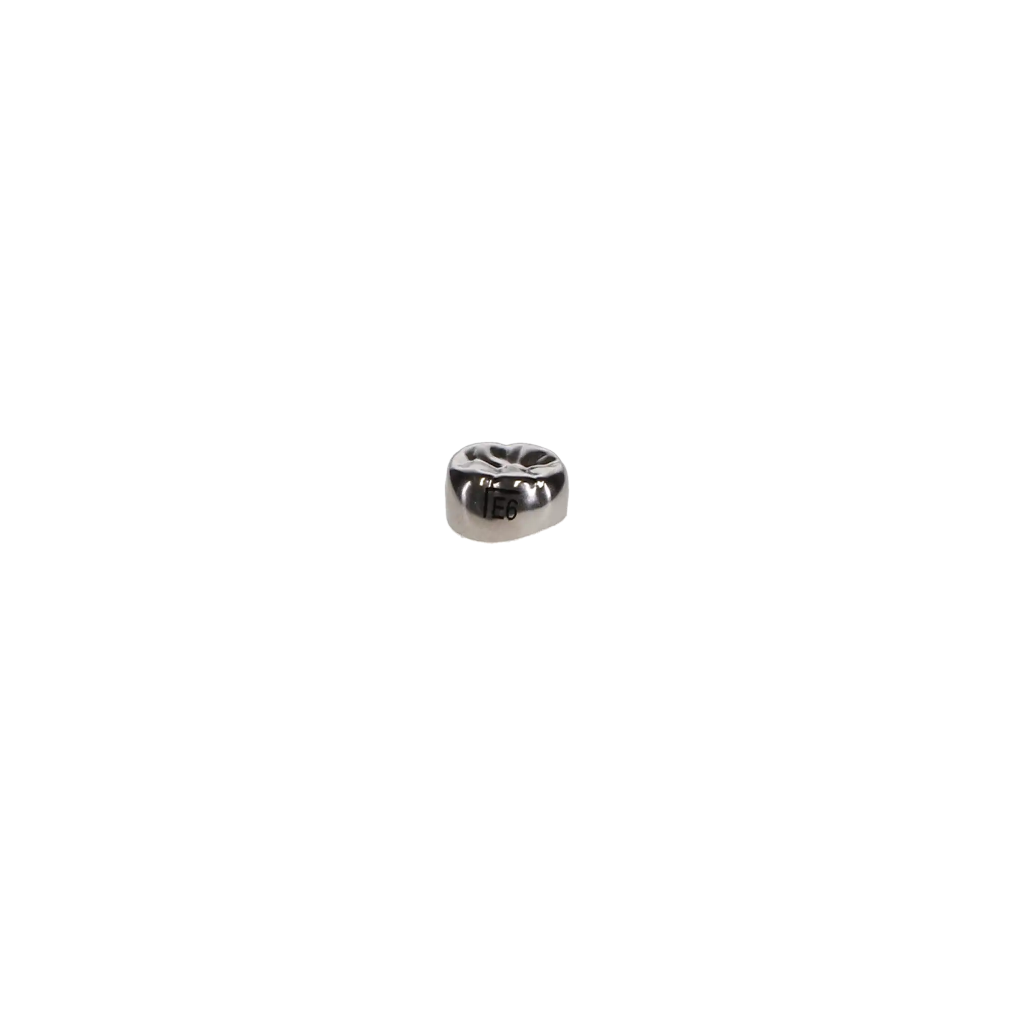 3M ESPE Stainless Steel Primary Molar Crown, Second Primary Molar, Lower Left, Size ELL6, 5/Box, E-LL-6 thumbnail 3