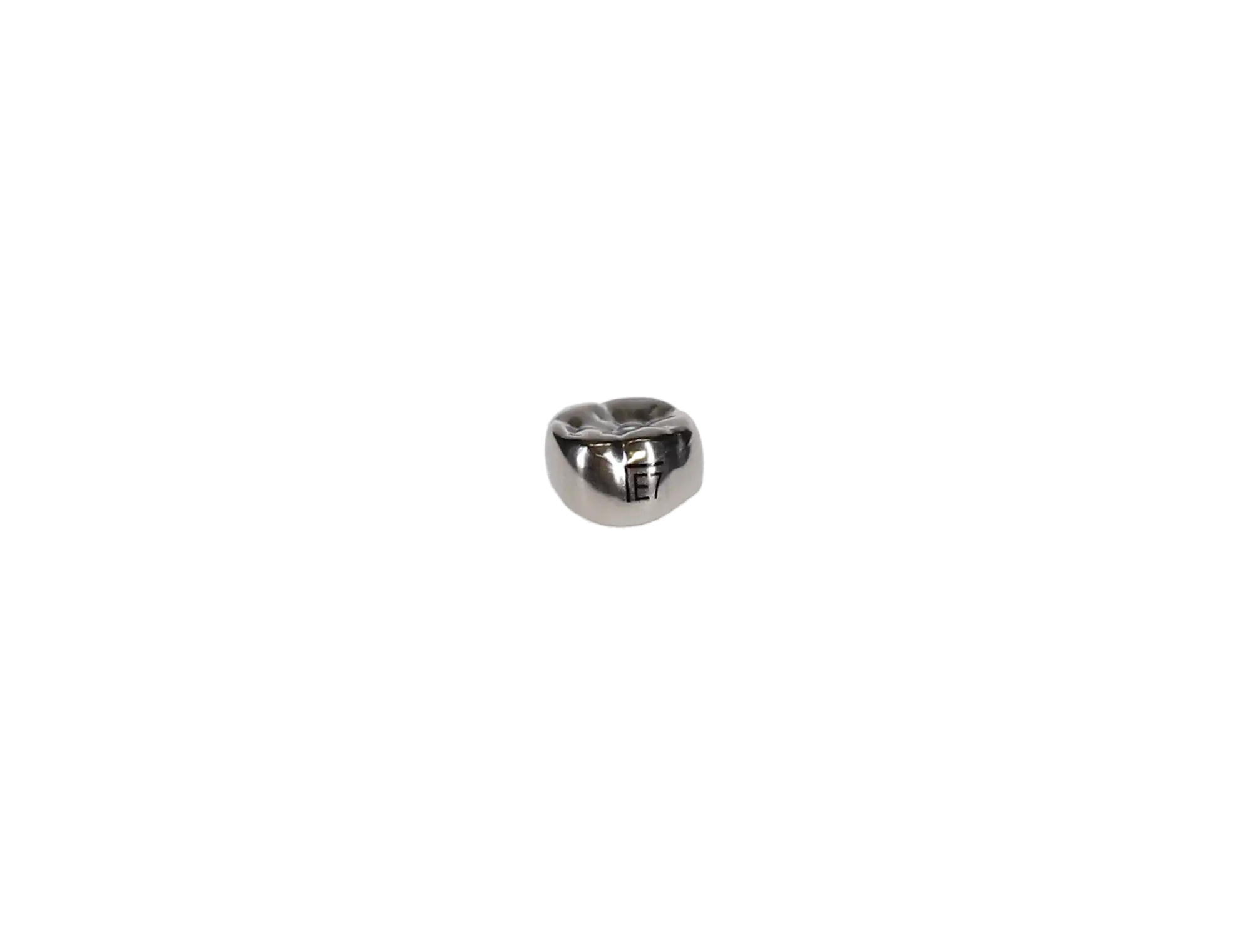 3M ESPE Stainless Steel Primary Molar Crown, Second Primary Molar, Lower Left, Size ELL7, Refill Box of 5, E-LL-7 thumbnail 3