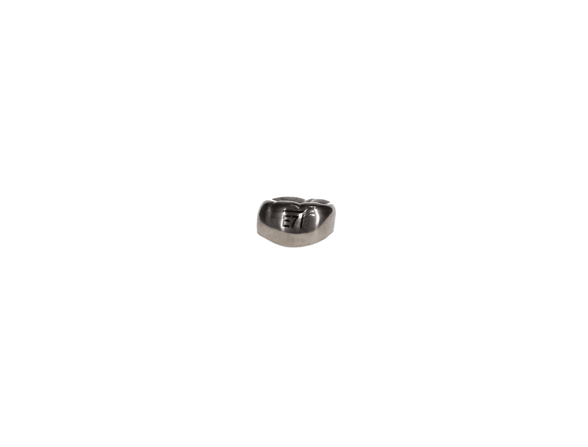 3M ESPE Stainless Steel Primary Molar Crown, Second Primary Molar, Lower Right, Size ELR7, 5/Box, E-LR-7 thumbnail 5