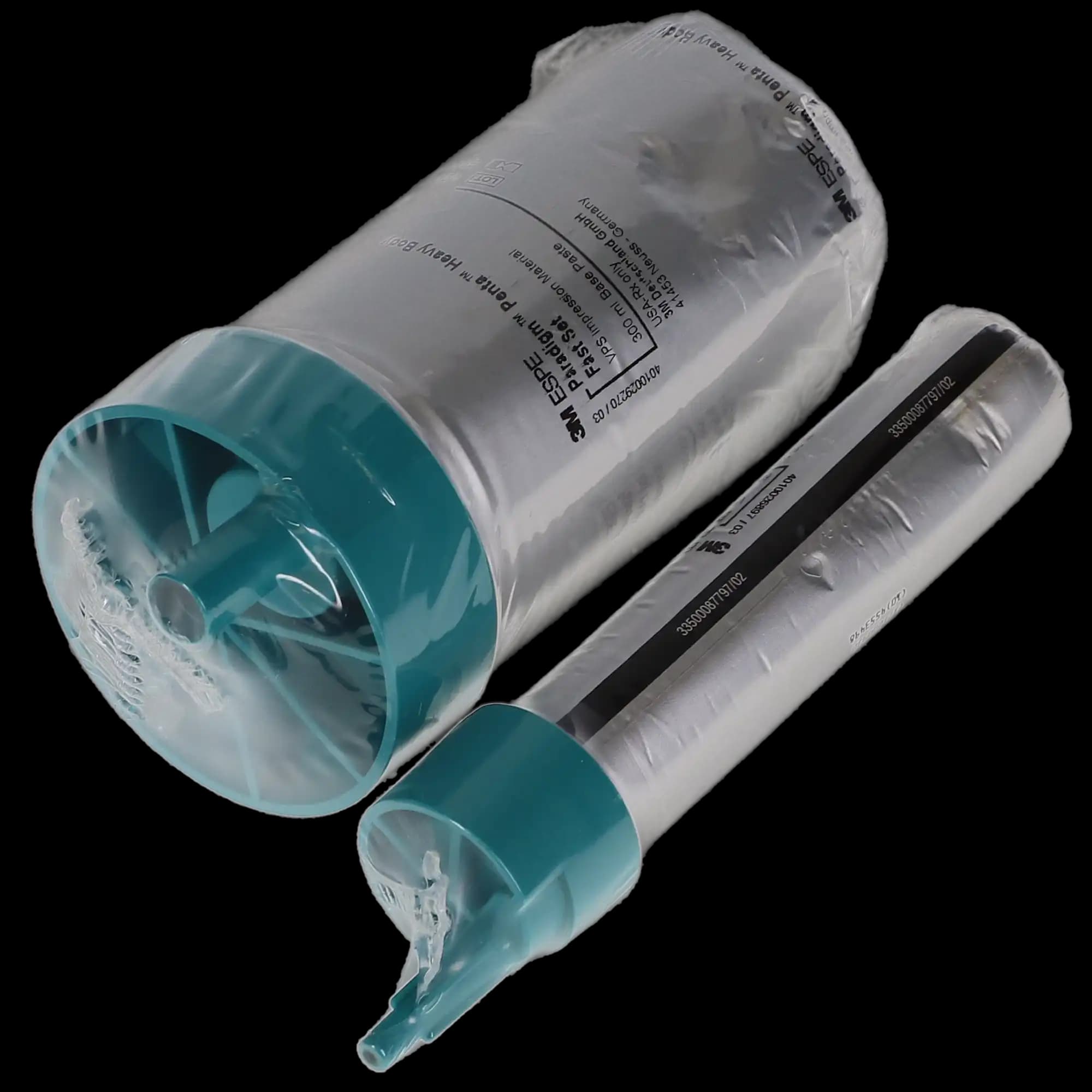 Solventum (3M) Paradigm Penta VPS Impression Material, Heavy Body, Fast Set, Refill, 2 x 300 ml Base + 2 x 60 ml Catalyst, 36717 thumbnail 5