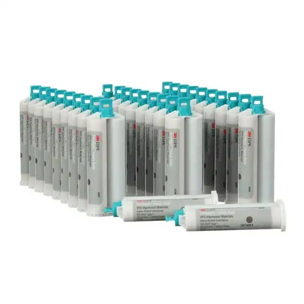 Paradigm VPS Impression Material, Heavy Body, Regular Set, Jumbo Refill Cartridges, 50 ml, 30/Pk, 5313J thumbnail 2
