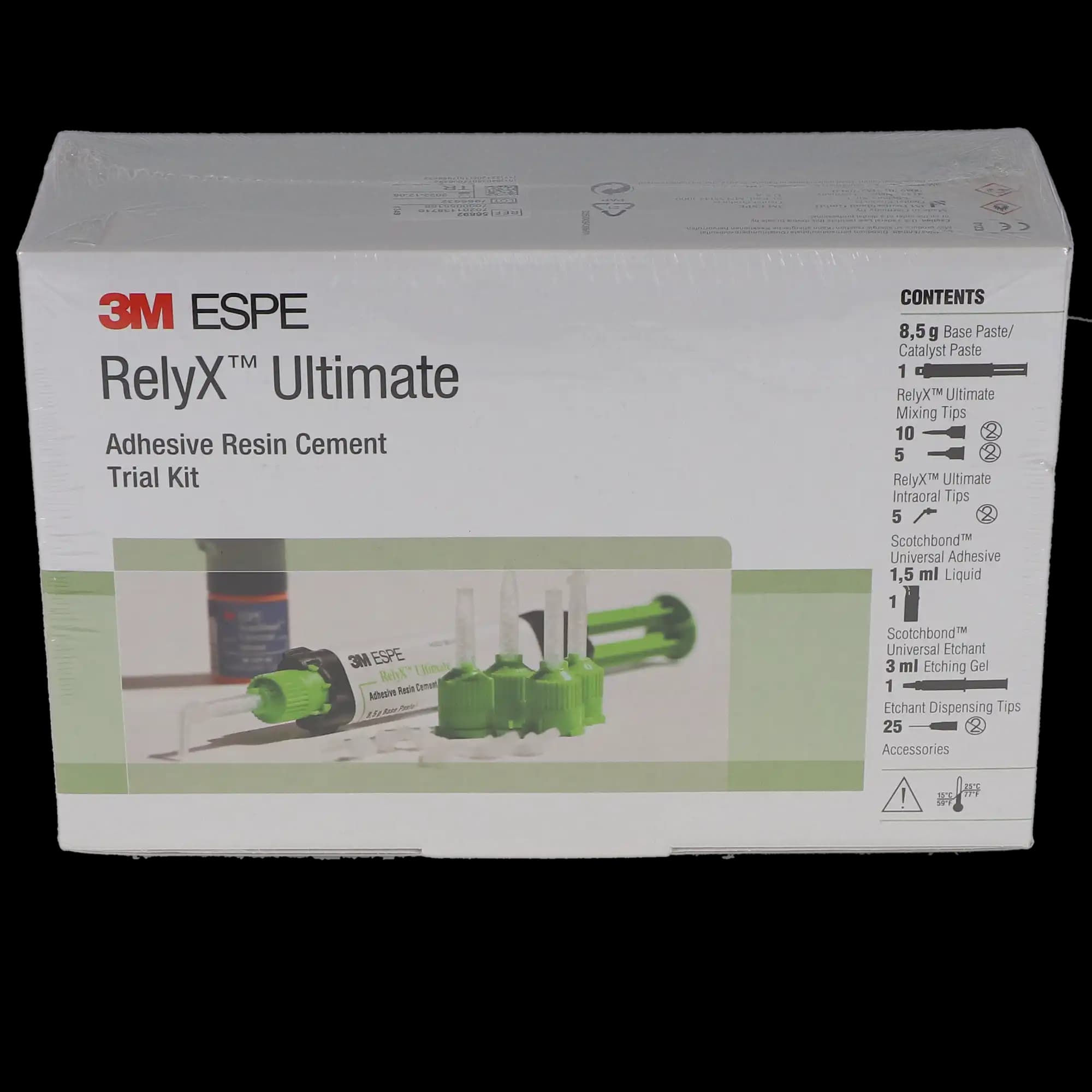 3M RelyX Ultimate Adhesive Resin Cement Trial Kit, Translucent, 56892 thumbnail 5