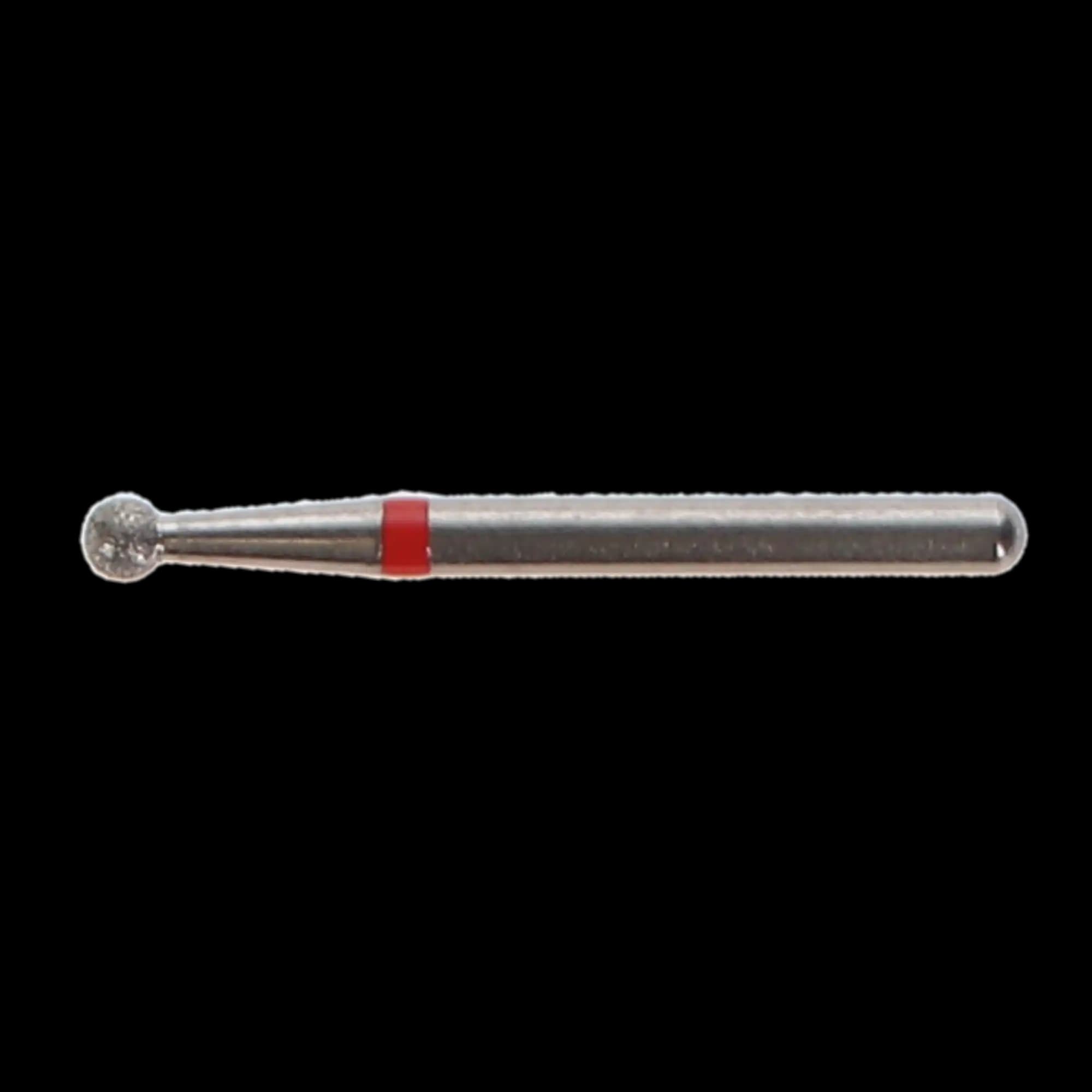 NTI Diamond Bur, FG, Round, #801, 1.8 mm, Fine Grit, Red, 5/Pk, F801-018 thumbnail 6