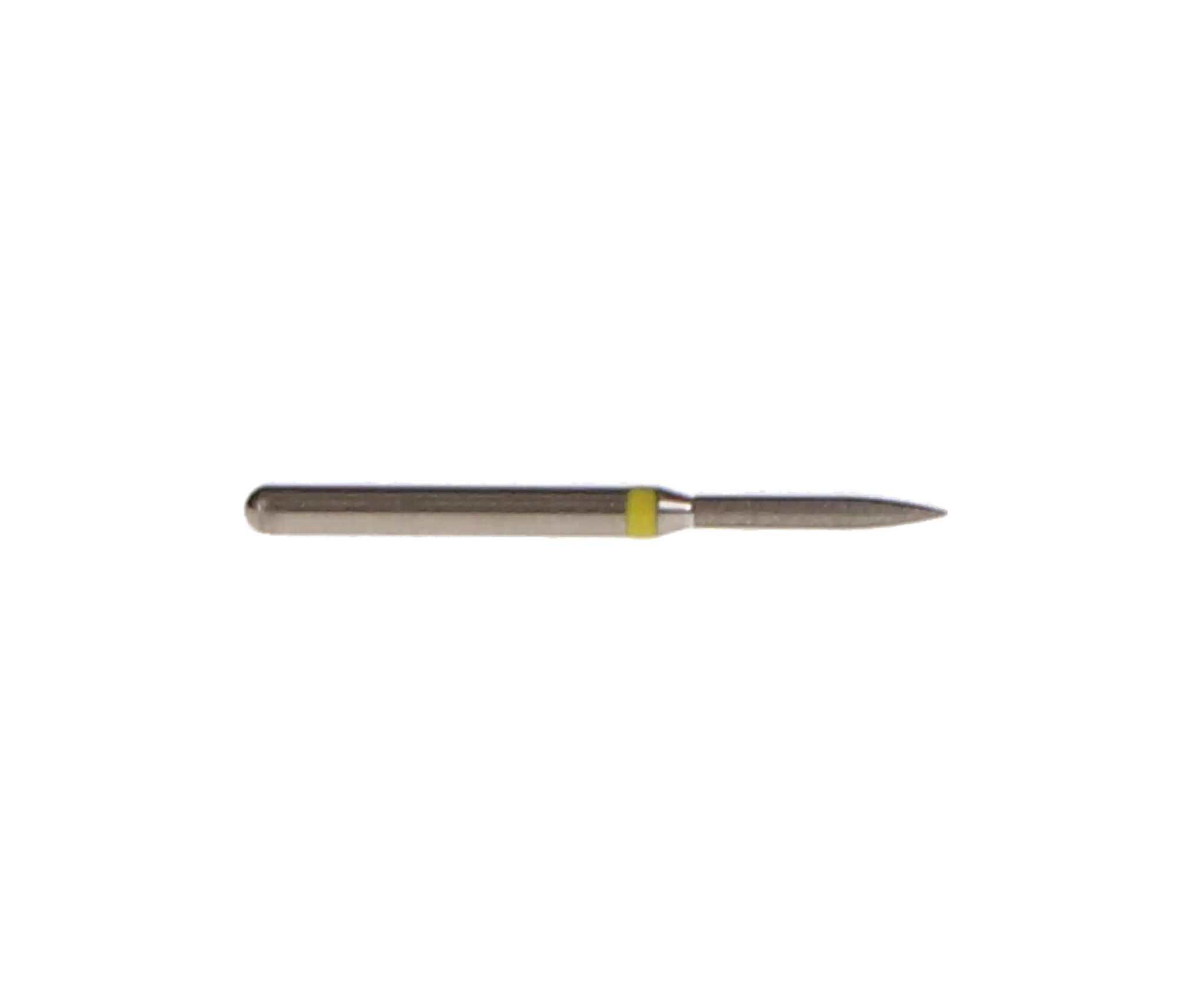 NTI Diamond Bur, FG, Flame, #862-010, 1.0 mm, Super Fine, Yellow, 5/Pk, SF862-010 thumbnail 6