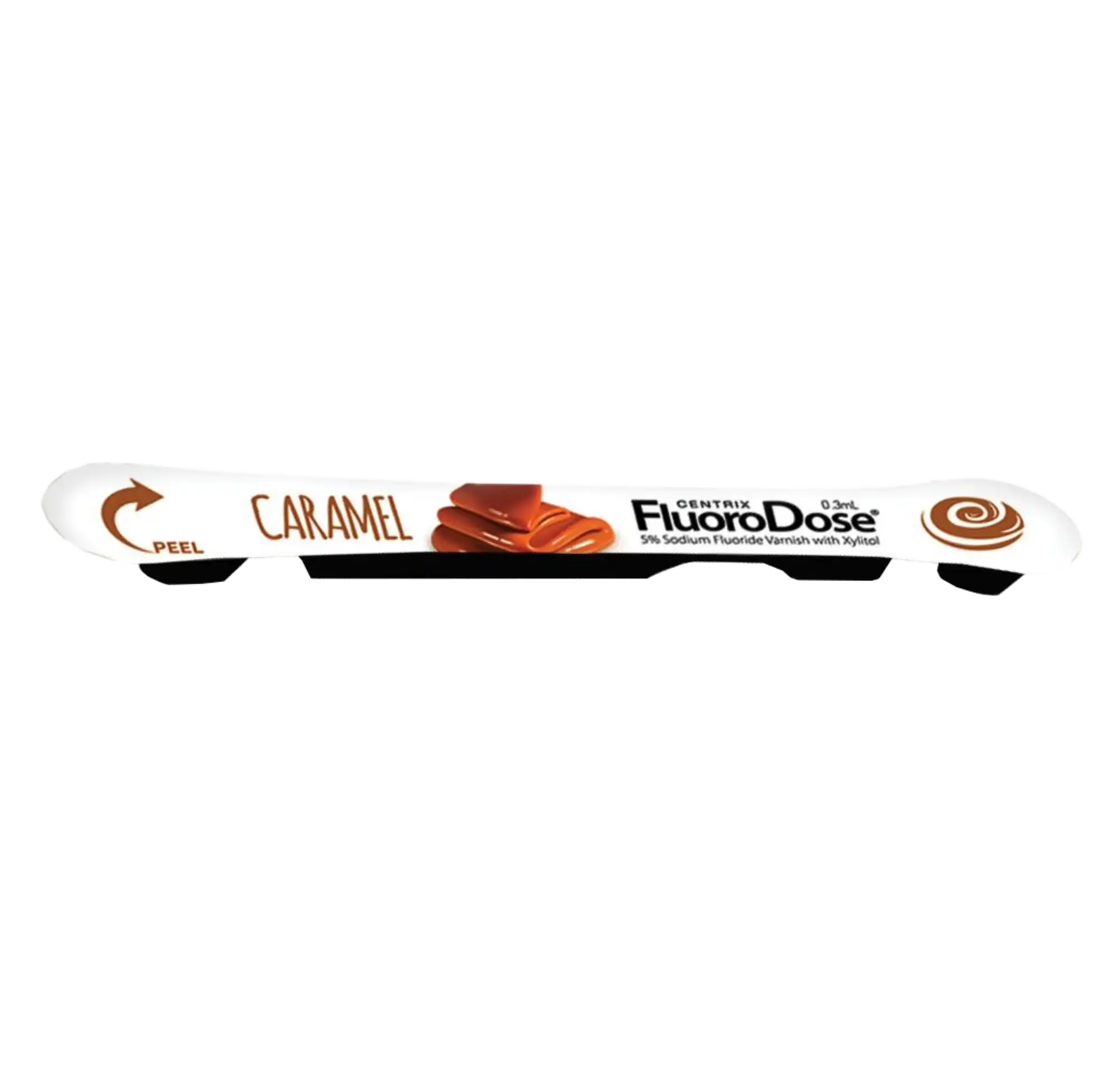 FluoroDose 5% Sodium Fluoride Varnish, Caramel, 0.3 mL Single Dose, 120/Pkg, 360137 thumbnail 2