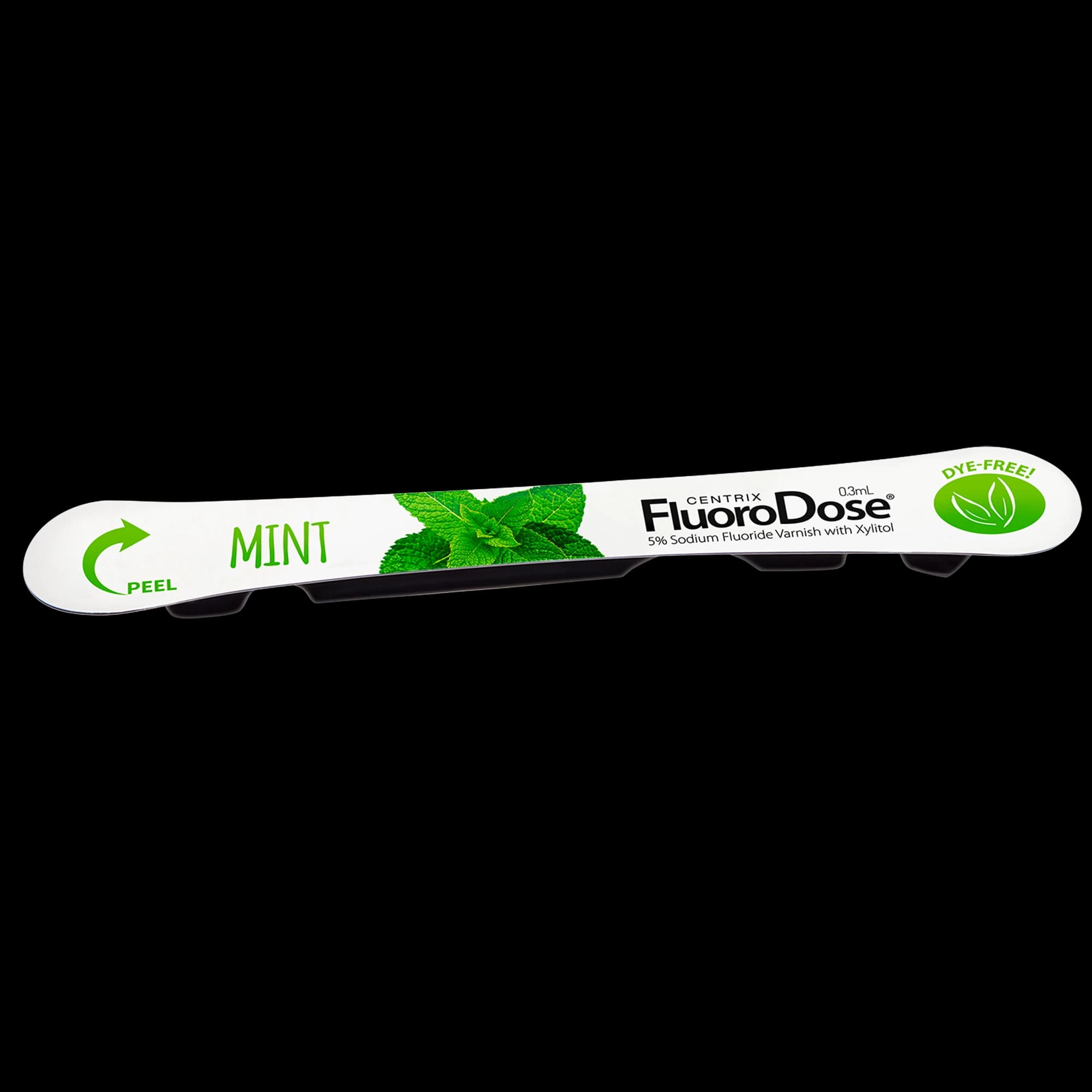 FluoroDose 5% Sodium Fluoride Varnish, Mint, 0.3 mL Single Dose with Benda Brush, 600/Pkg, 360078 thumbnail 2