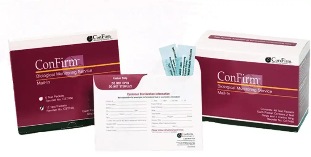 ConFirm Mail-In Sterilizer Monitoring Service, 3-Strip Test, 48 Tests/Box, CST480 thumbnail 7