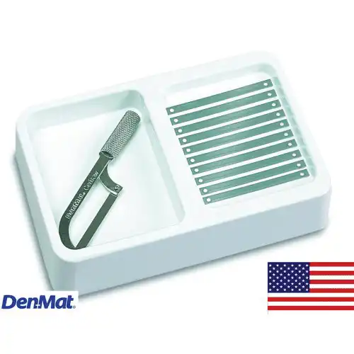 Ceri-Saw Posterior Interproximal Finishing Kit with 11 Blades, Stainless-Steel, 1/Pk, 31336600 - Ceri-Saw Posterior with 11 Blades, Stainless-Steel, Kit, 1/Pk - Image 1