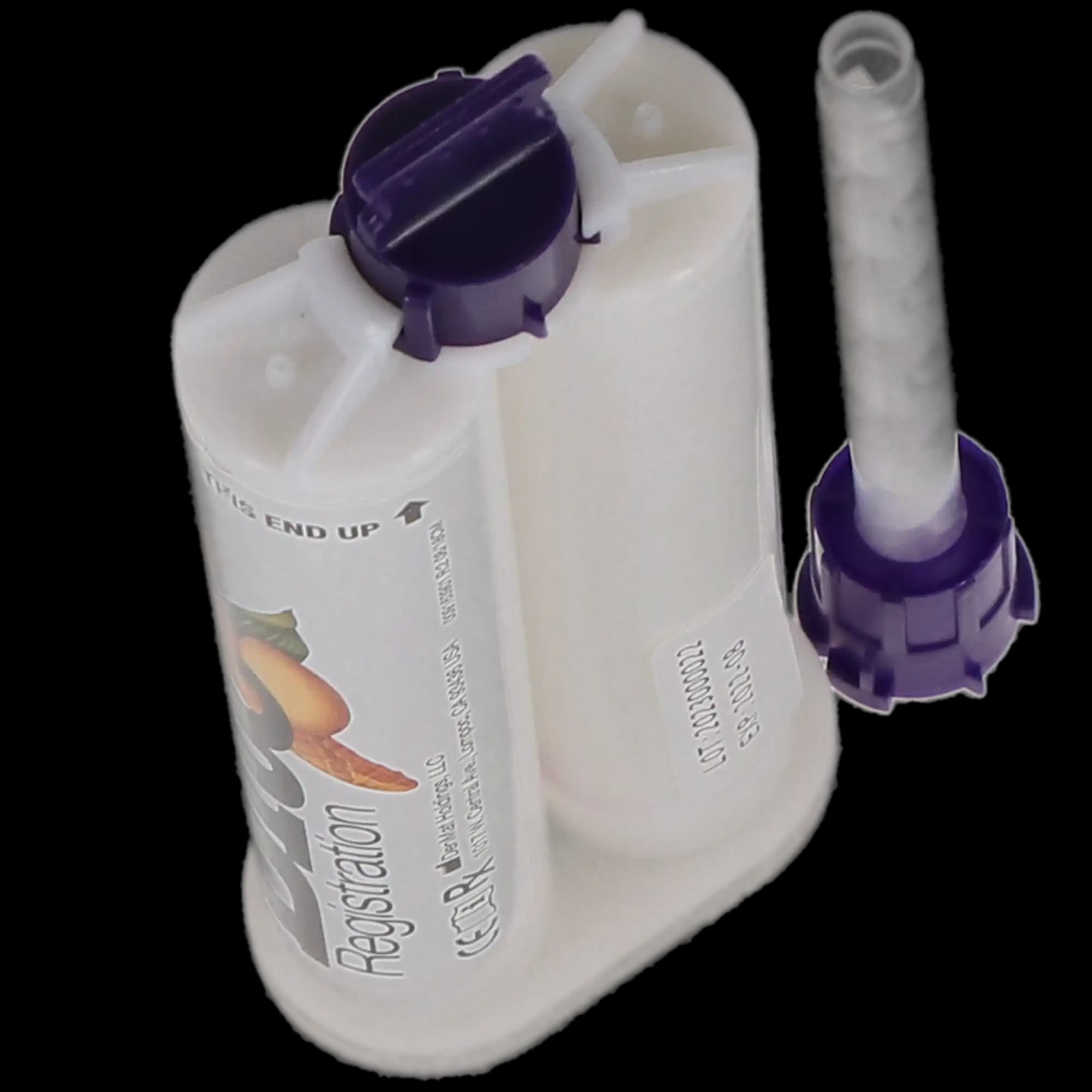Vanilla Bite VPS Bite Registration Material, Fast Set, Rigid, Vanilla Scent, 48 mL Cartridge Refill, 2/Pk, SPD1105 thumbnail 4