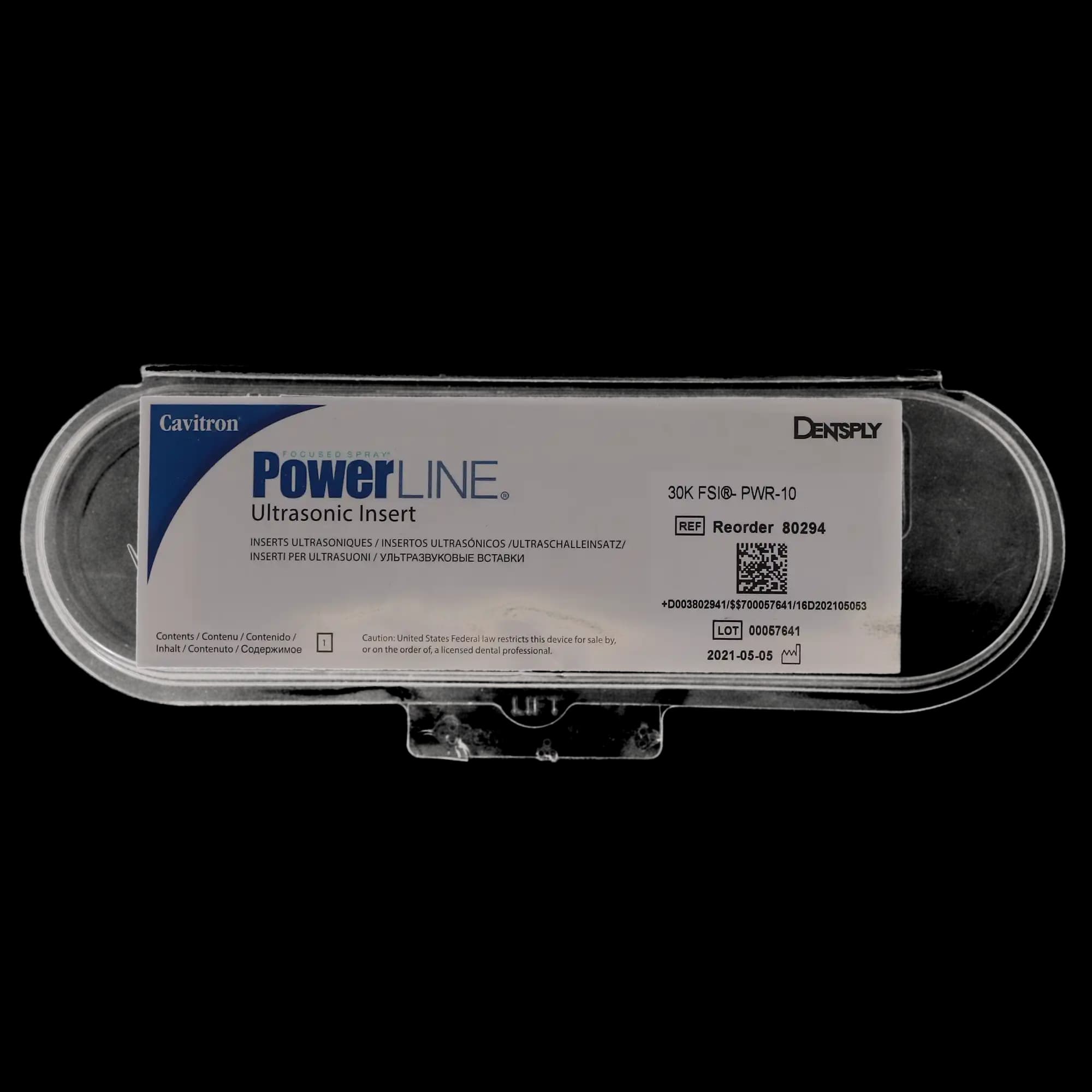 Cavitron FSI Focused Spray PowerLINE-10 Ultrasonic Insert, 30 kHz, Dark Blue, 1/Pk, 80294 thumbnail 11