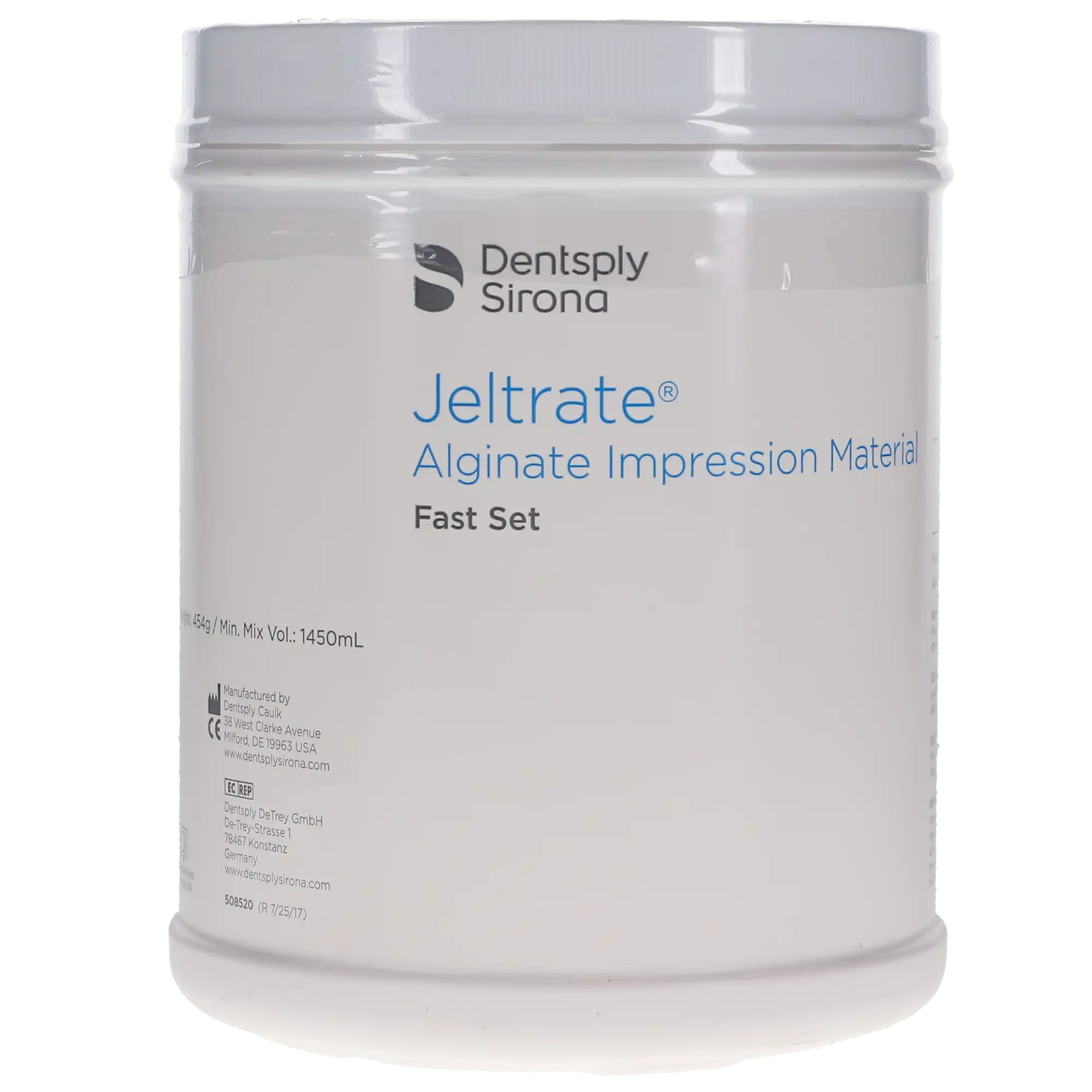 Jeltrate Alginate Impression Material, Fast Set, Pink, 1 lb Can, 608522 thumbnail 5