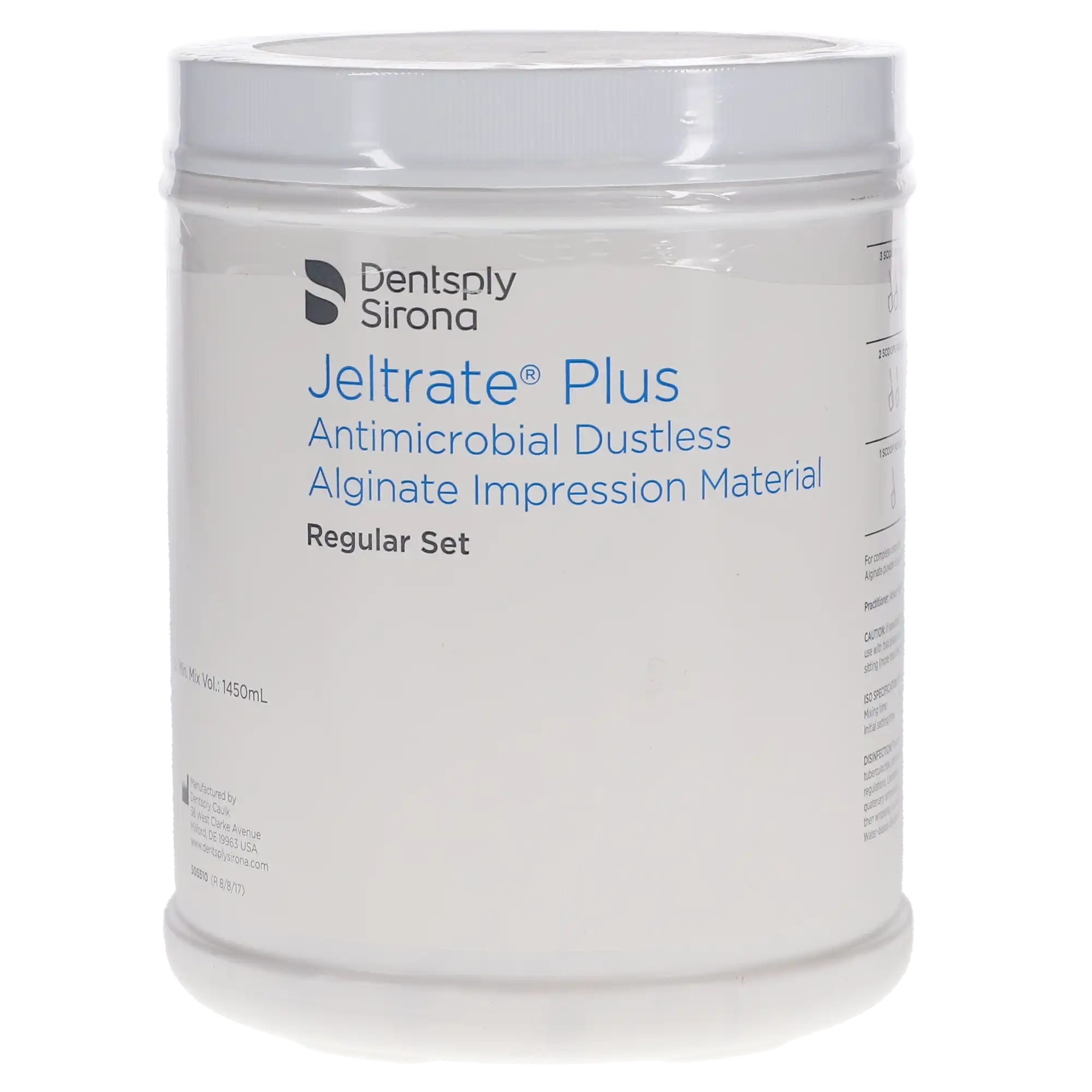 Jeltrate Alginate Impression Material, Regular Set, Beige, 1 lb Can, 608503 thumbnail 5