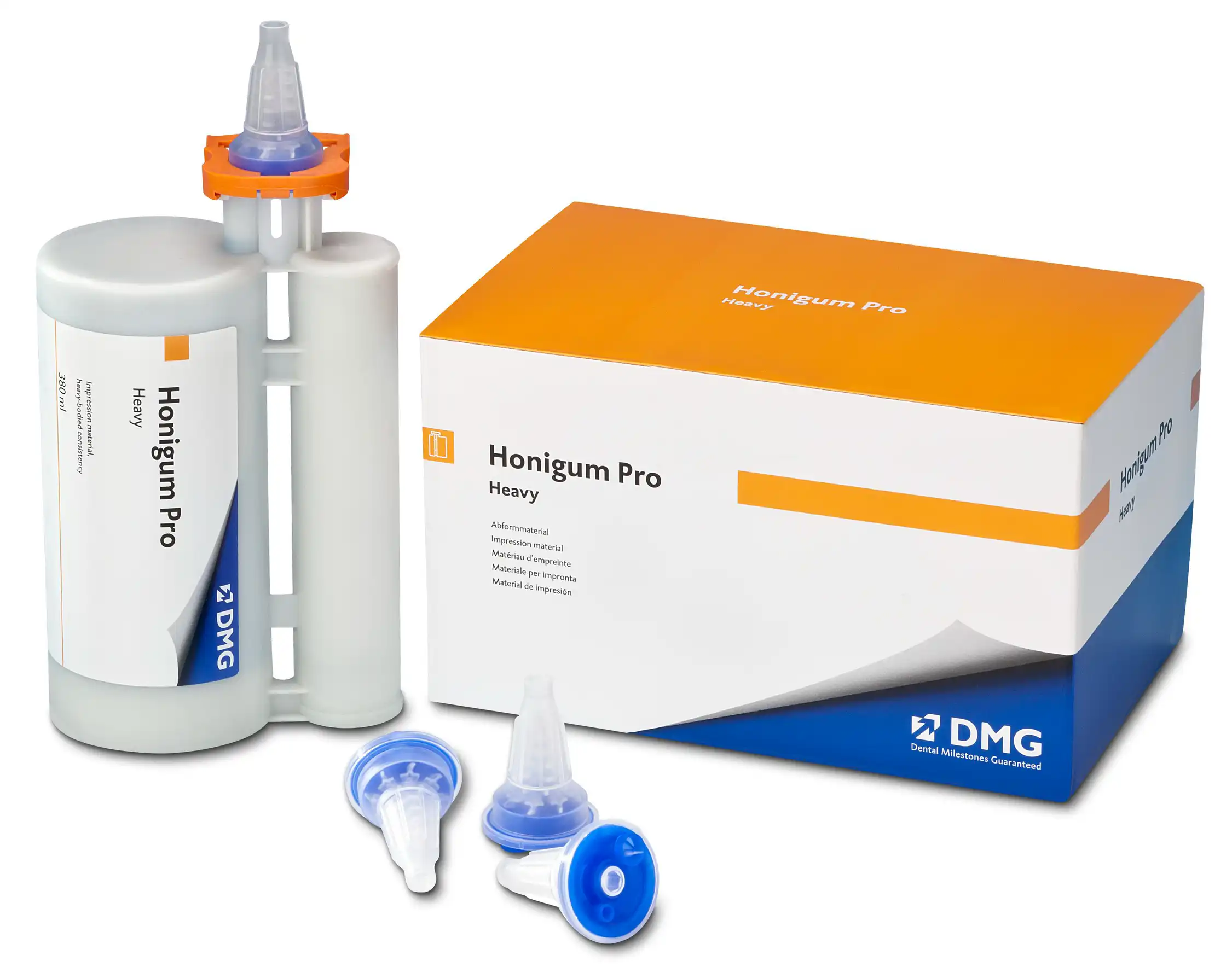 Honigum QuadFast Light Body VPS Impression Material, Fast Set, 50 ml Cartridges, 2/Pk with Tips, 999832 thumbnail 2