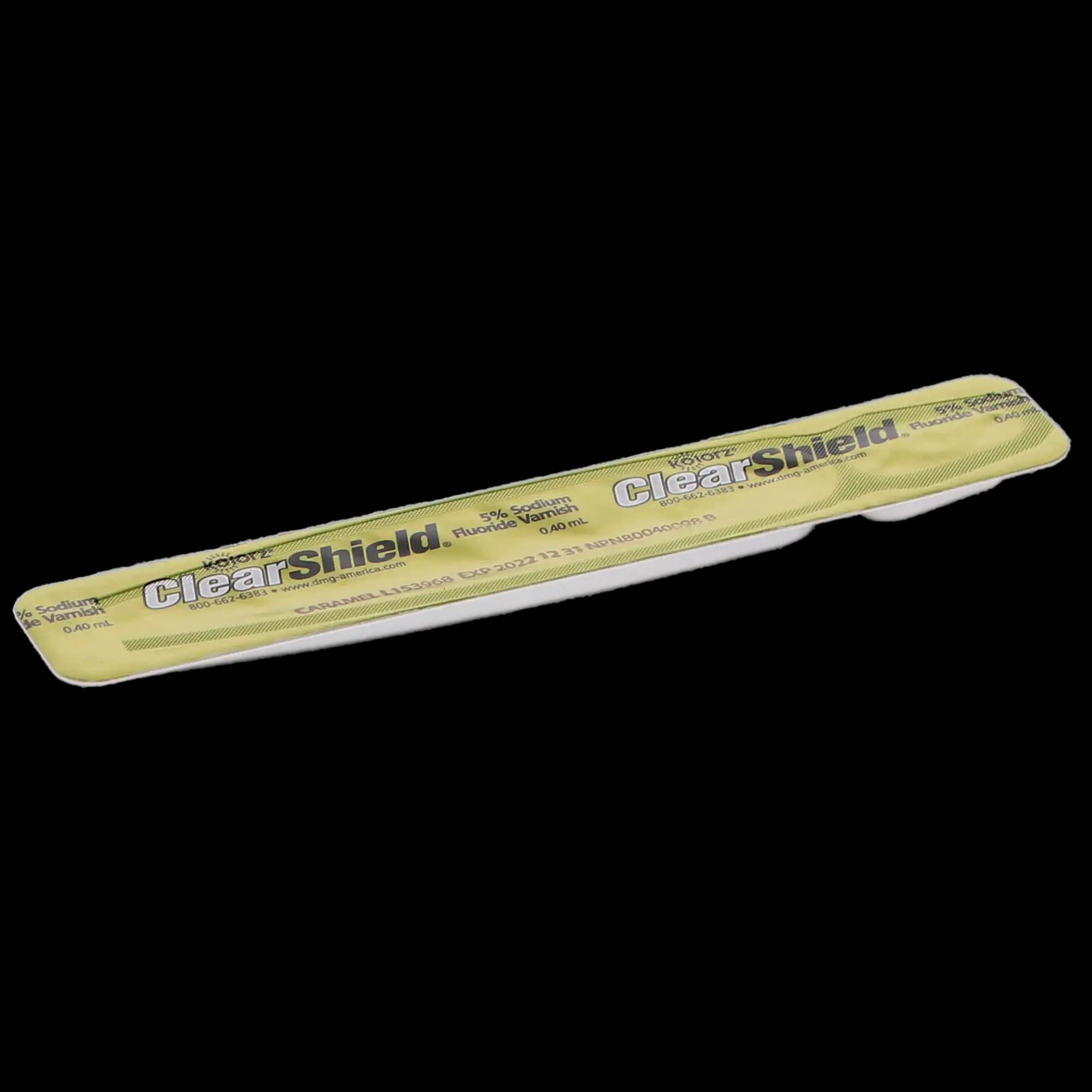 Kolorz ClearShield 5% Sodium Fluoride Varnish, Caramel, 0.4 mL Unit Dose, 200/Pk, 799517 thumbnail 3