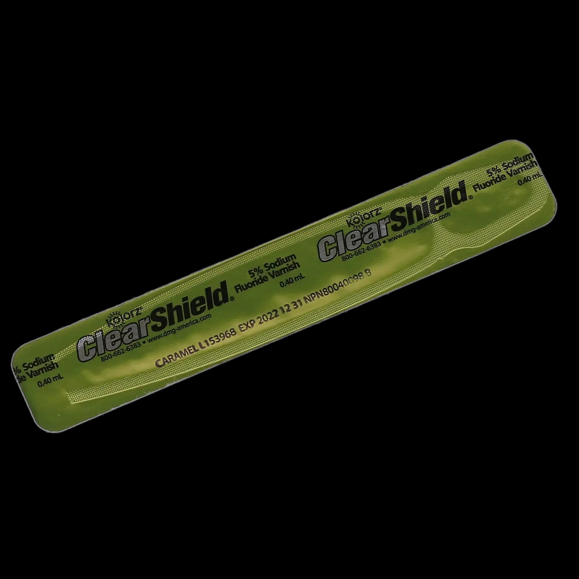 Kolorz ClearShield 5% Sodium Fluoride Varnish, Caramel, 0.4 mL Unit Dose, 200/Pk, 799517 thumbnail 4