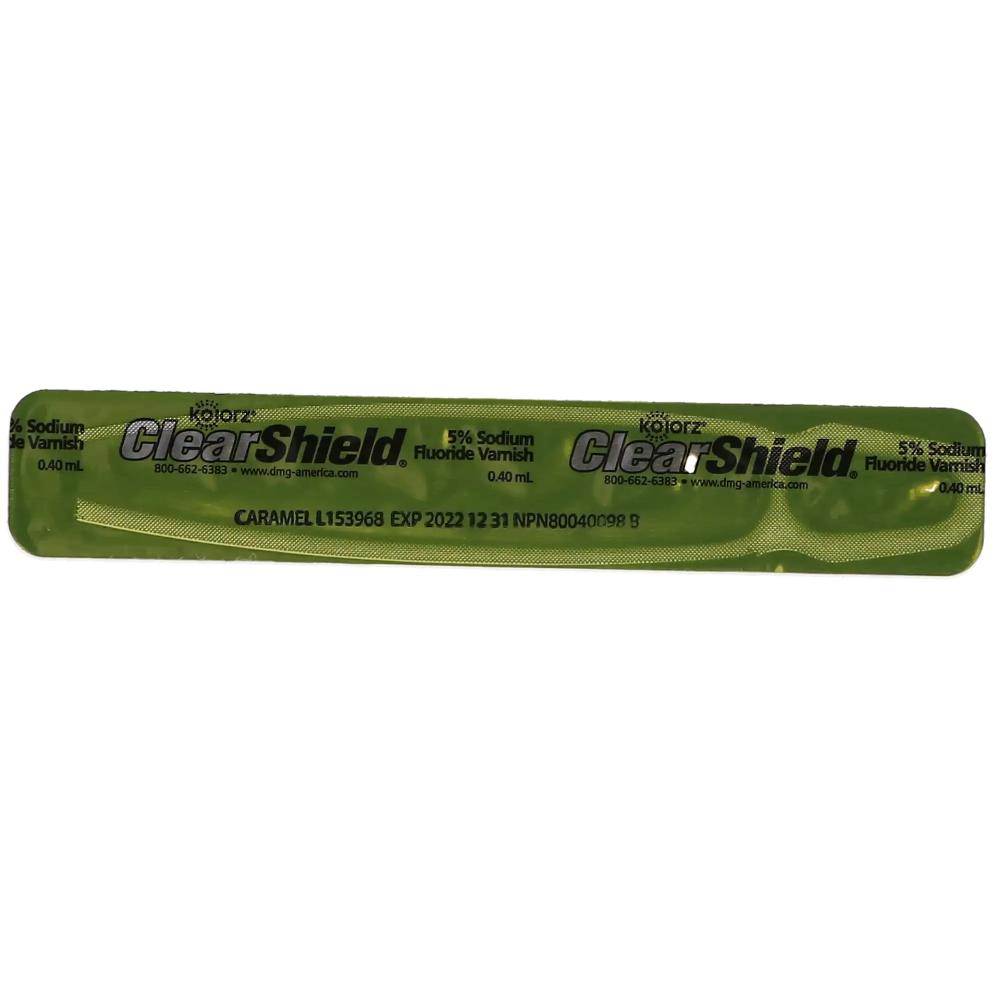 Kolorz ClearShield 5% Sodium Fluoride Varnish, Caramel, 0.4 mL Unit Dose, 200/Pk, 799517 thumbnail 6