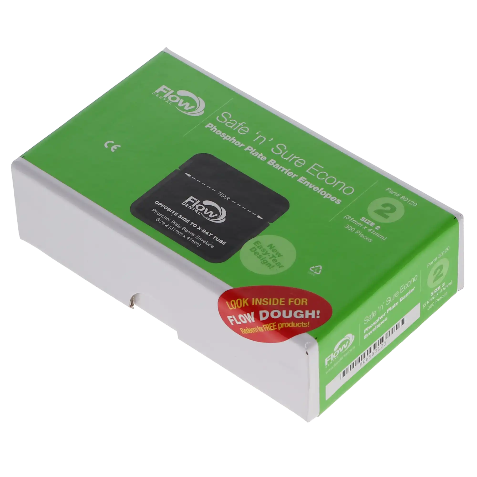 Safe 'n' Sure Econo Barrier Envelopes, Size #2, Black, 300/Pk, 80120 thumbnail 4