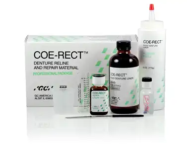 Coe-Rect Repair Liquid, Self-Curing Hard Denture Reline and Repair Material, 14 mL Bottle, 343092 thumbnail 2
