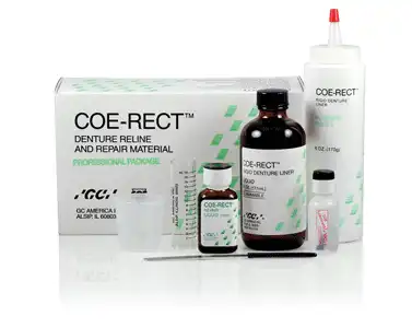 Coe-Rect Self-Curing Rigid Denture Reline & Repair Material, Professional Pack, 6 oz Powder, 6 oz Liquid, 14 mL Repair Liquid, 343001 thumbnail 8