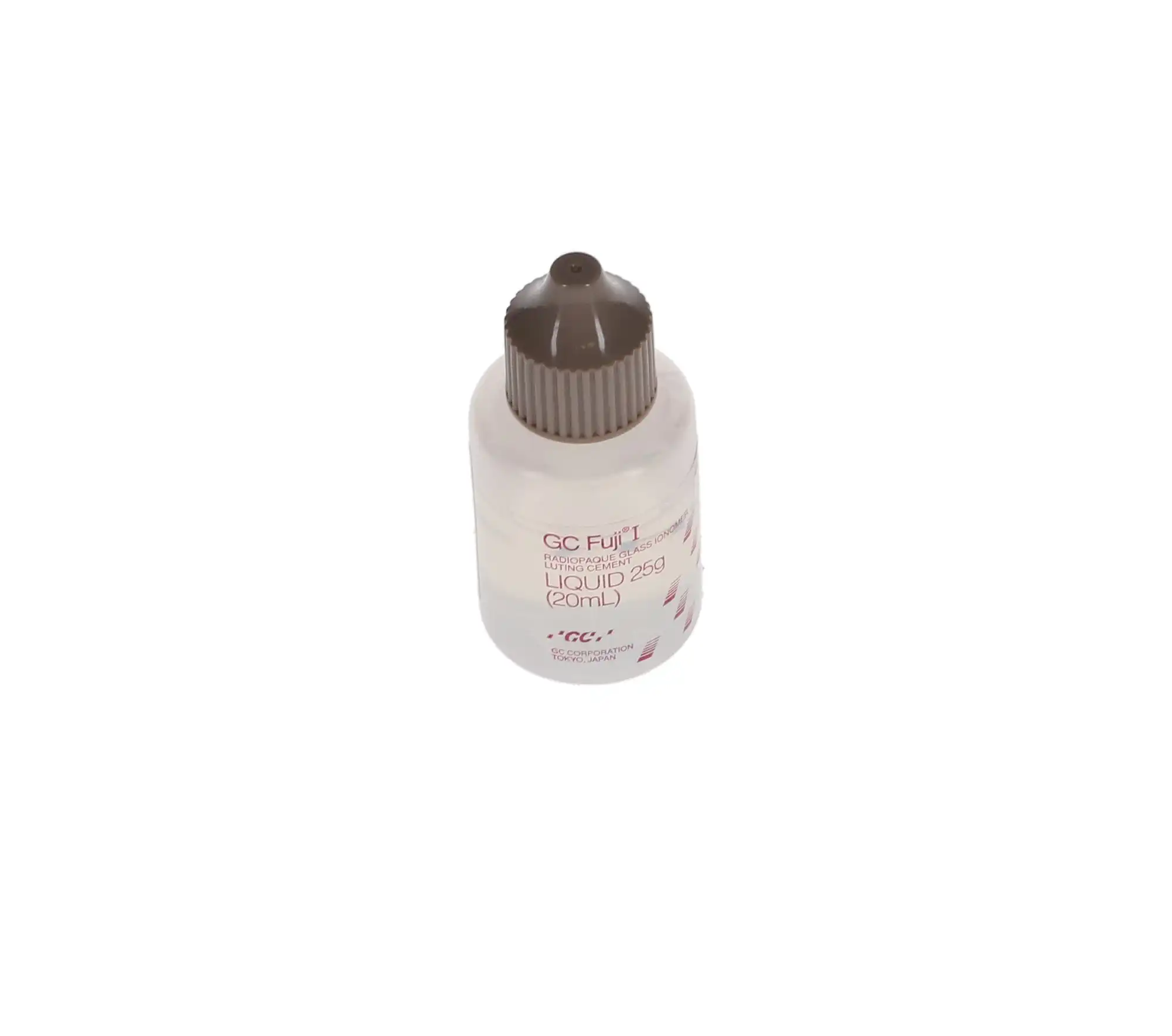 GC Fuji I Glass Ionomer Luting Cement, Liquid Refill, 25 g (20 mL) Bottle, 901009 thumbnail 7