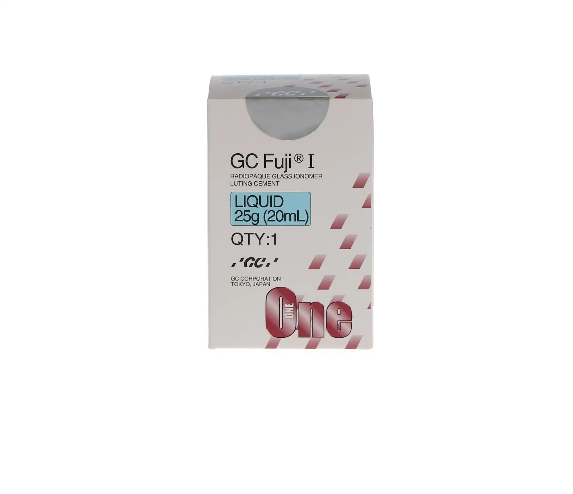 GC Fuji I Glass Ionomer Luting Cement, Liquid Refill, 25 g (20 mL) Bottle, 901009 thumbnail 9