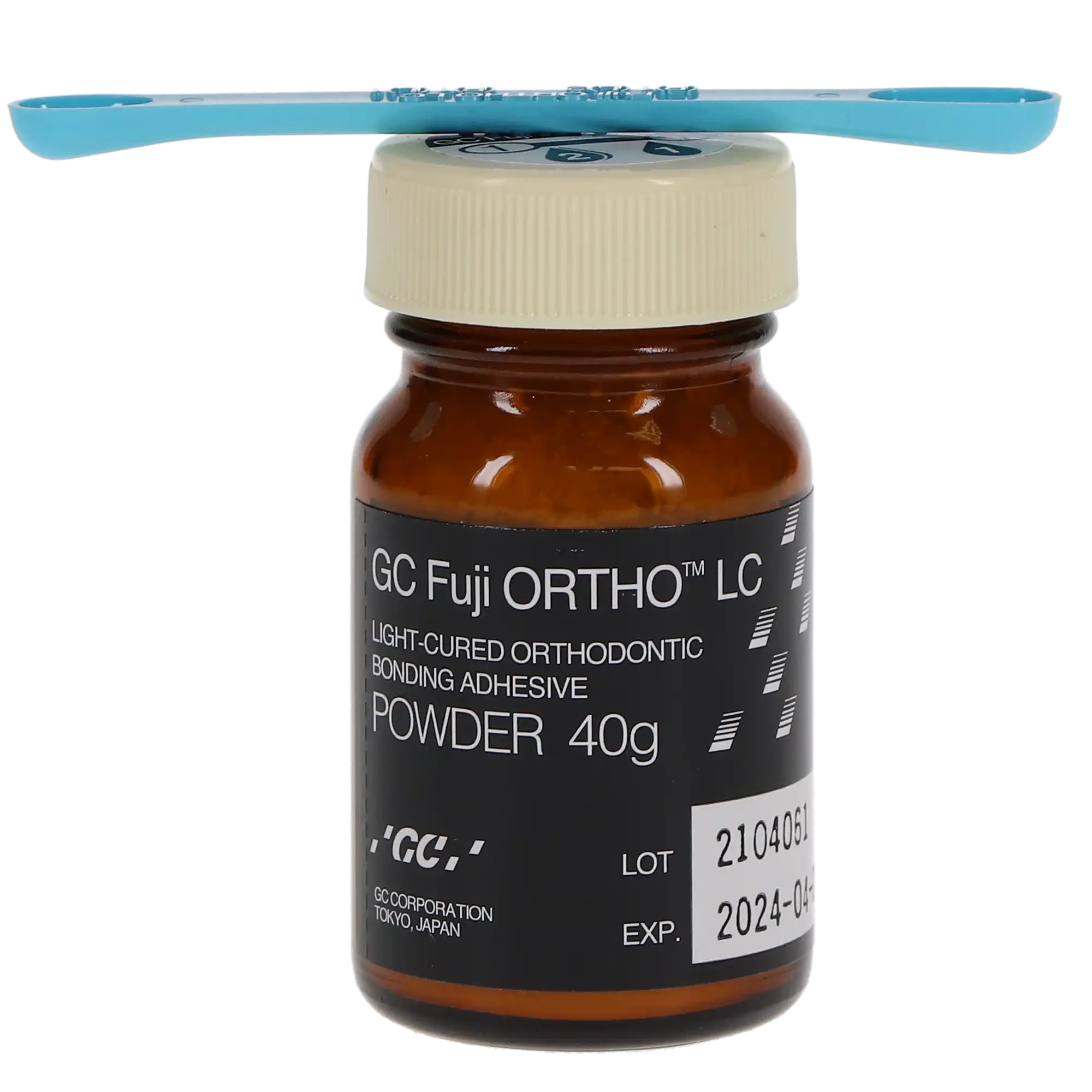 GC Fuji Ortho LC Light-Cure Resin-Reinforced Glass Ionomer Orthodontic Cement, Powder Refill, 40 g Bottle, 000029 thumbnail 14
