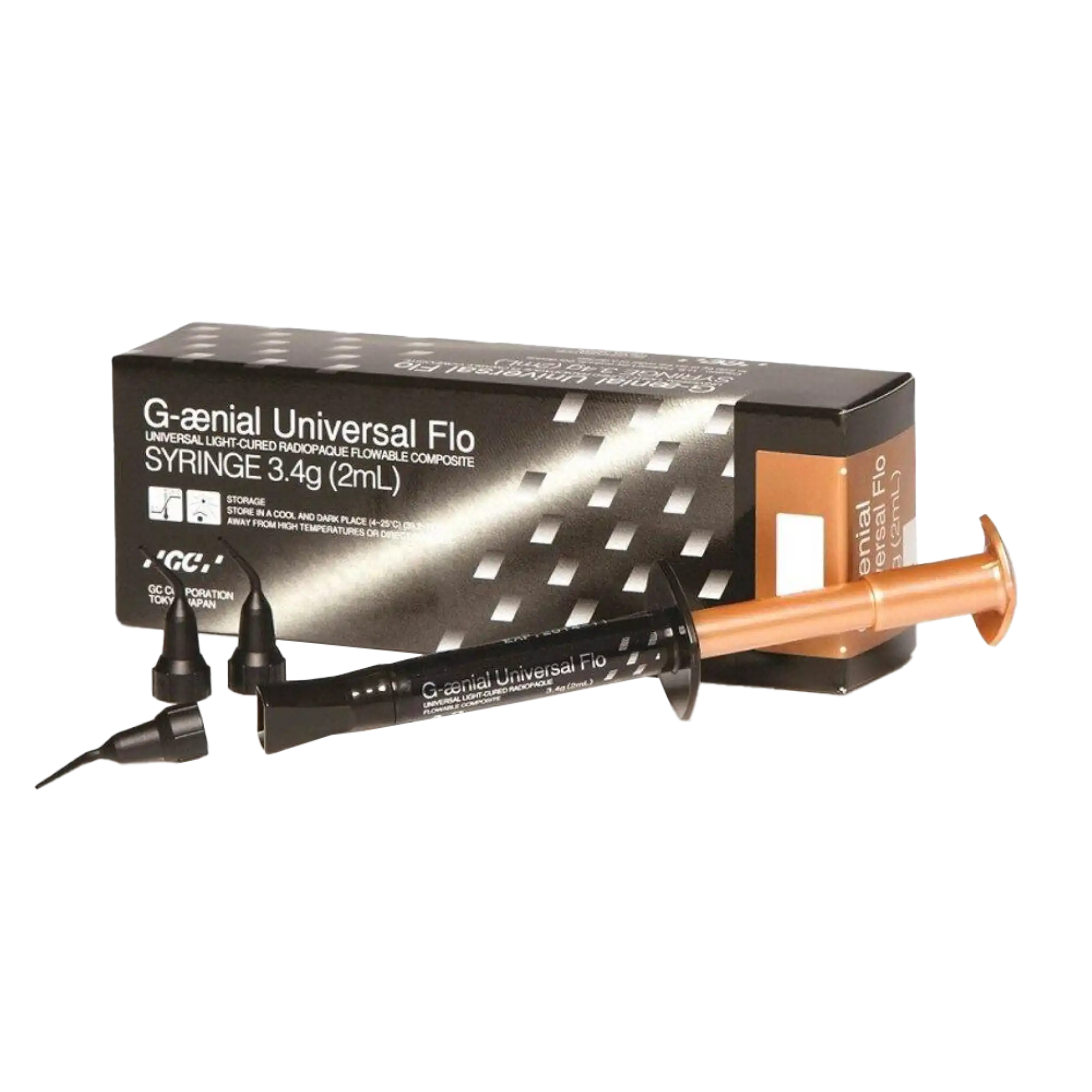 G-ænial Universal Flo Flowable Composite, Light-Cure, Shade BW, 3.4 g Syringe Refill with 20 Tips, 1/Pk, 004213 thumbnail 8