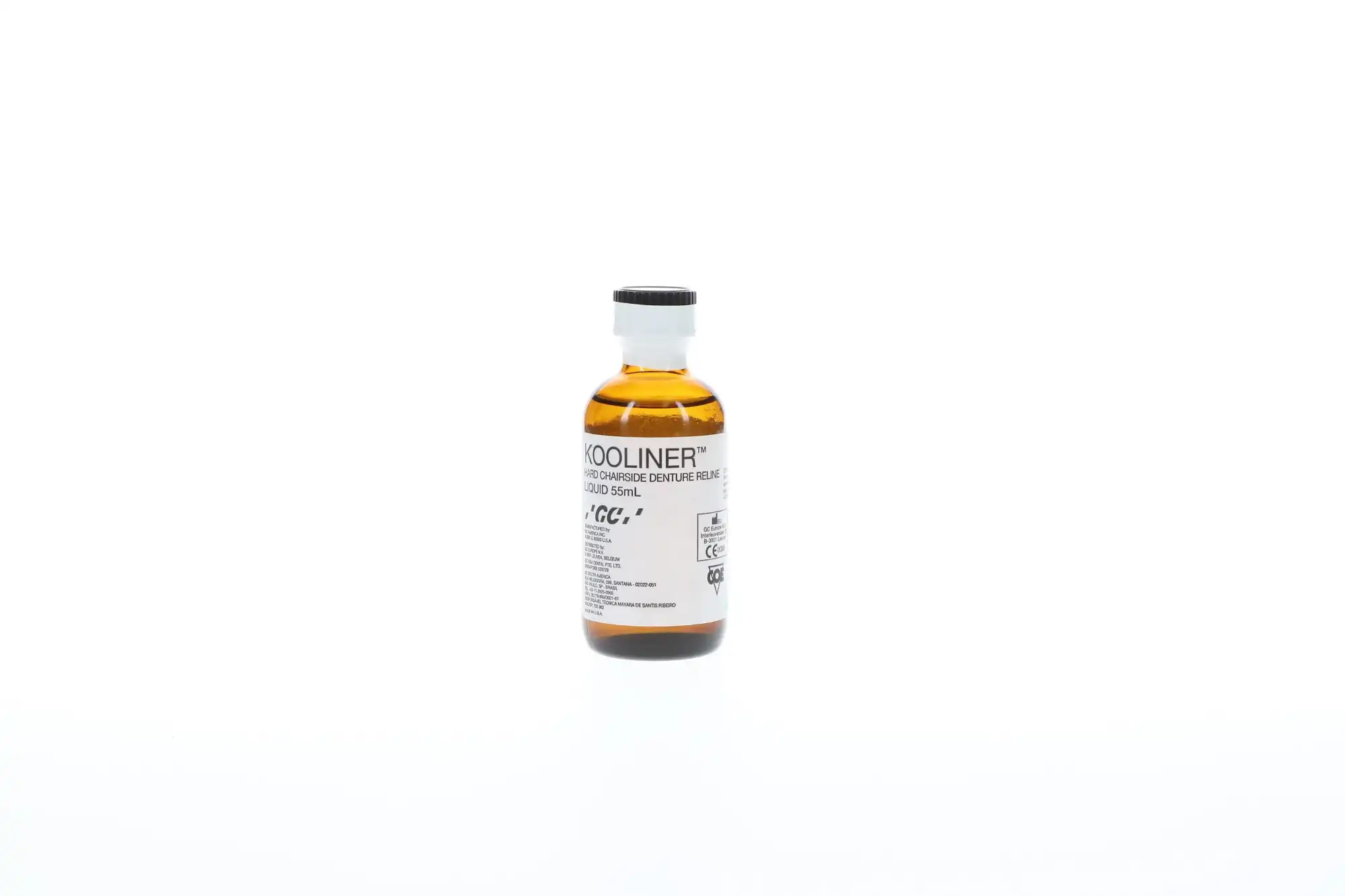 Kooliner Hard Denture Reline Material, Liquid Refill, 2 oz Bottle, 345091 thumbnail 4