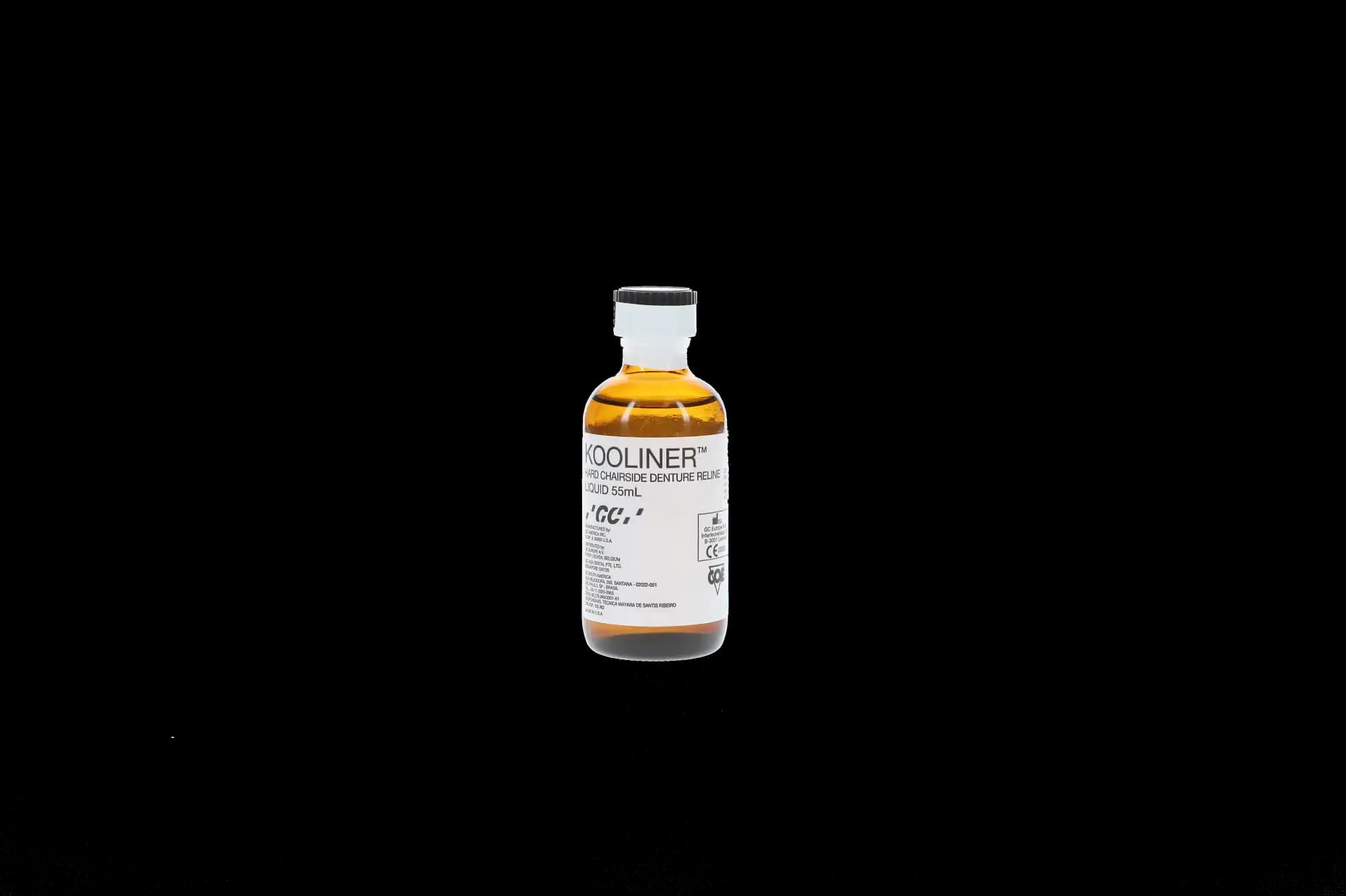 Kooliner Hard Denture Reline Material, Liquid Refill, 2 oz Bottle, 345091 thumbnail 6