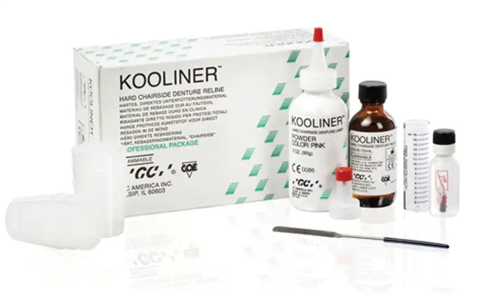 GC America Kooliner Hard Denture Reline Material, Powder Refill, Pink, 3 oz Bottle, 345002 thumbnail 5