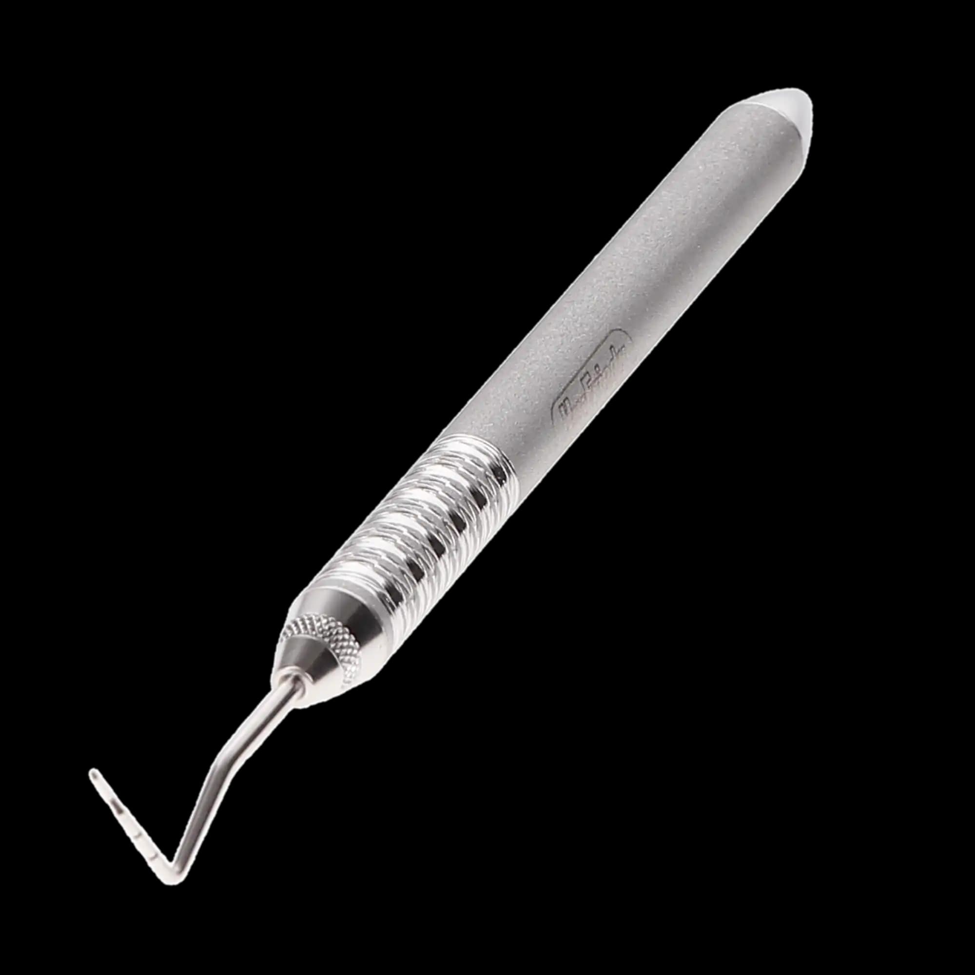 Hu-Friedy Qulix Color-Coded Periodontal Probe, Single-End, WHO (CP-11.5B), Markings 3.5-5.5-8.5-11.5 mm, #6 Satin Steel Handle, PCP11.5B6 thumbnail 2