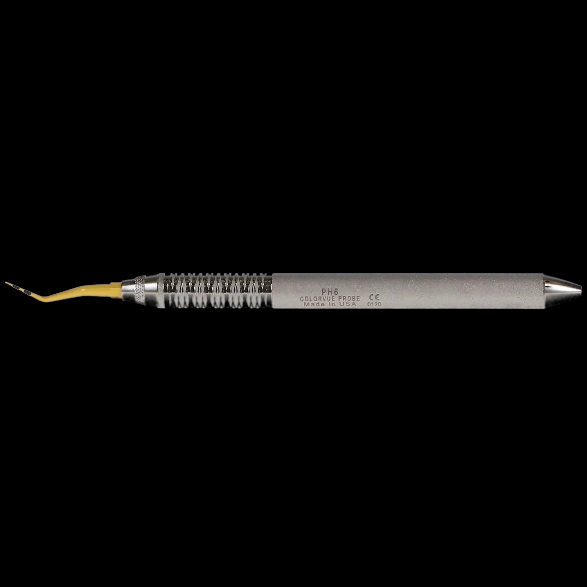 Hu-Friedy Colorvue Perio Probe Kit, #11 (3-6-8-11 Markings), Single-End, #6 Satin Steel Handle, 6 Tips + 1 Handle, PCV11KIT6 thumbnail 2