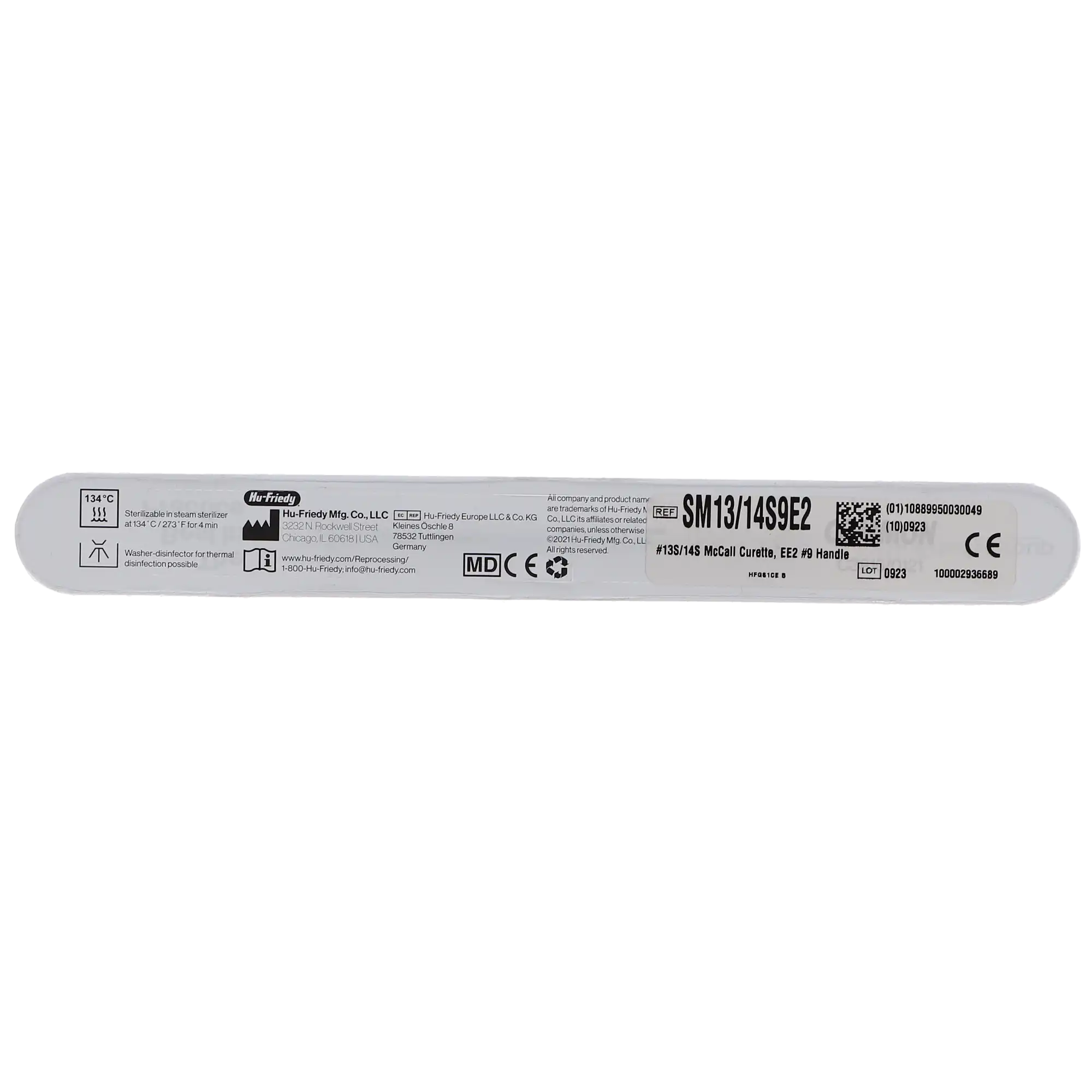 Hu-Friedy EverEdge 2.0 McCall 13S/14S Pointed Curette, Double-Ended, #9 Handle, SM13/14S9E2 thumbnail 5