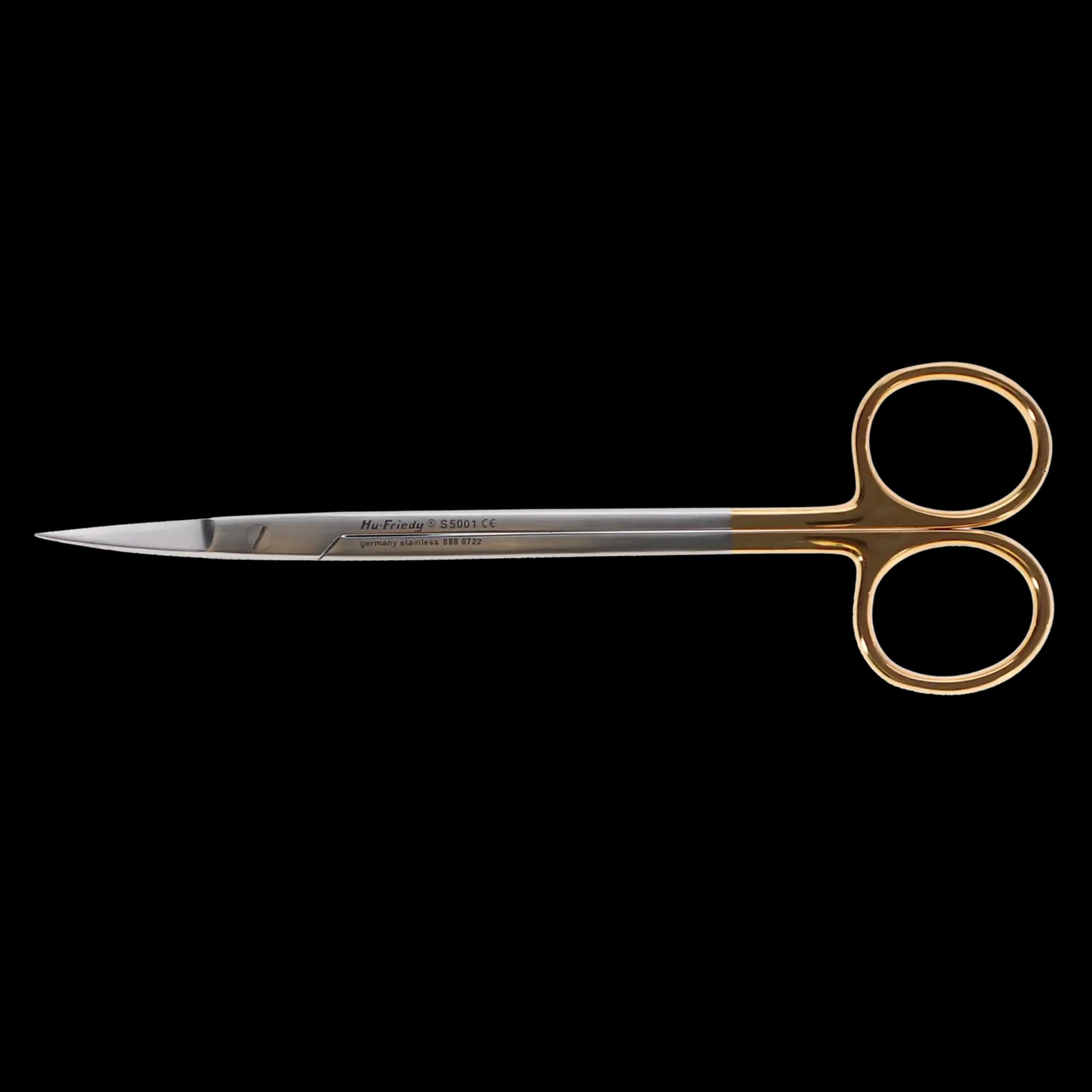 Hu-Friedy Perma Sharp Kelly Scissors, Curved, 1 Serrated Blade, 16 cm (6.25"), Stainless Steel, 1/Pk, S5001 thumbnail 6