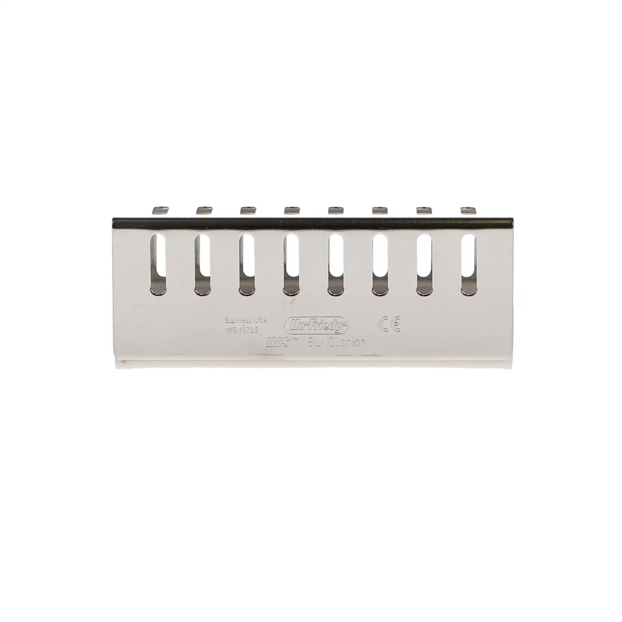 Hu-Friedy IMS Bur Cushion with Short Lid, Holds 12 Burs, Silicone Base with Stainless Steel Lid, IMS-1372S thumbnail 4