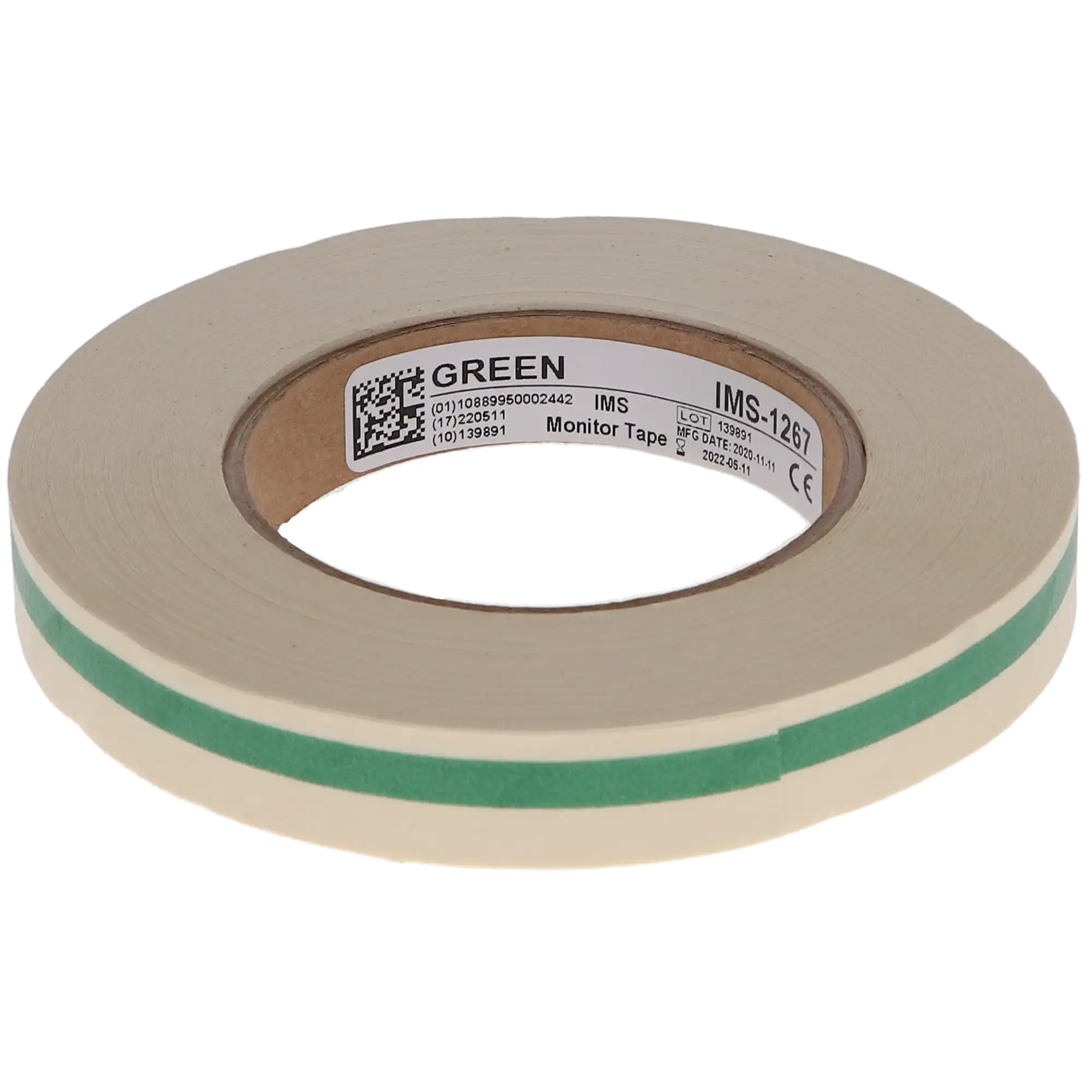 Hu-Friedy IMS Autoclave Monitor Tape, Green, 3/4" x 60 yd Roll, IMS-1267 thumbnail 5