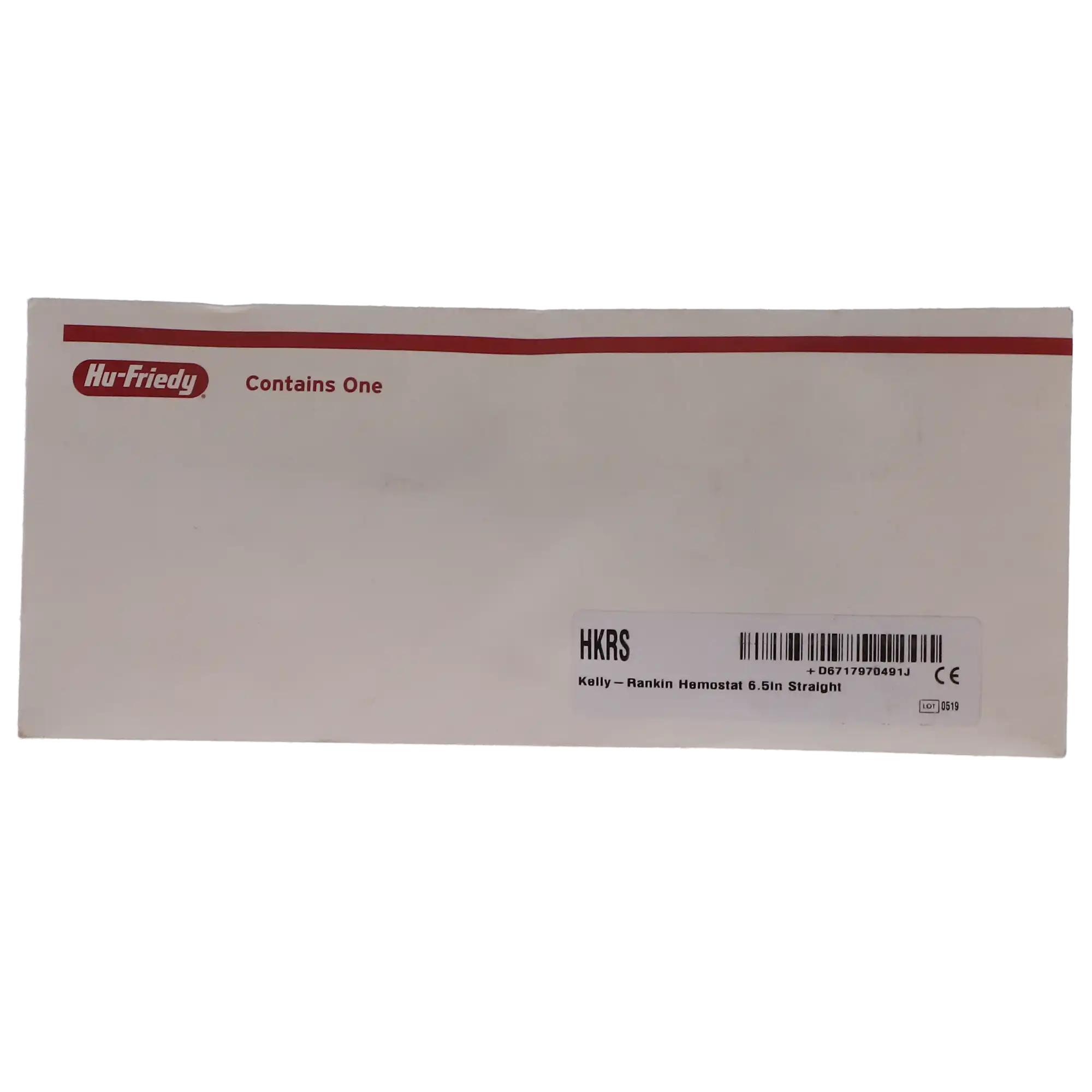 Hu-Friedy Kelly-Rankin Hemostat, Straight, 6-1/4", Stainless Steel, HKRS thumbnail 5