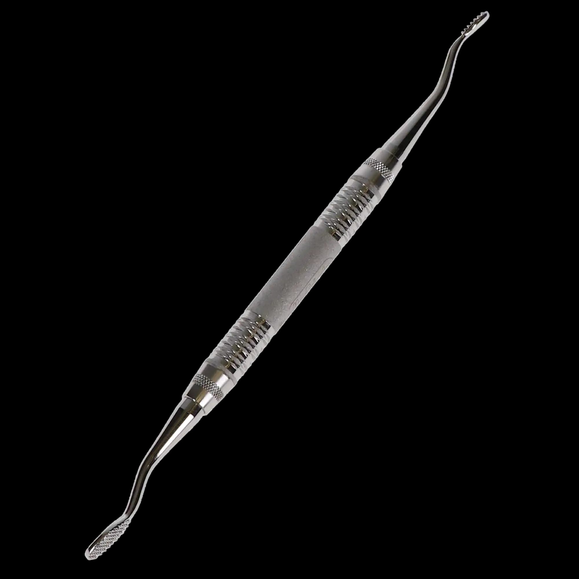 Hu-Friedy Miller-Colburn Bone File, #1X, Cross-Cut, Double-End, #6 Satin Steel Handle, 1/Pk, BF1X6 thumbnail 4