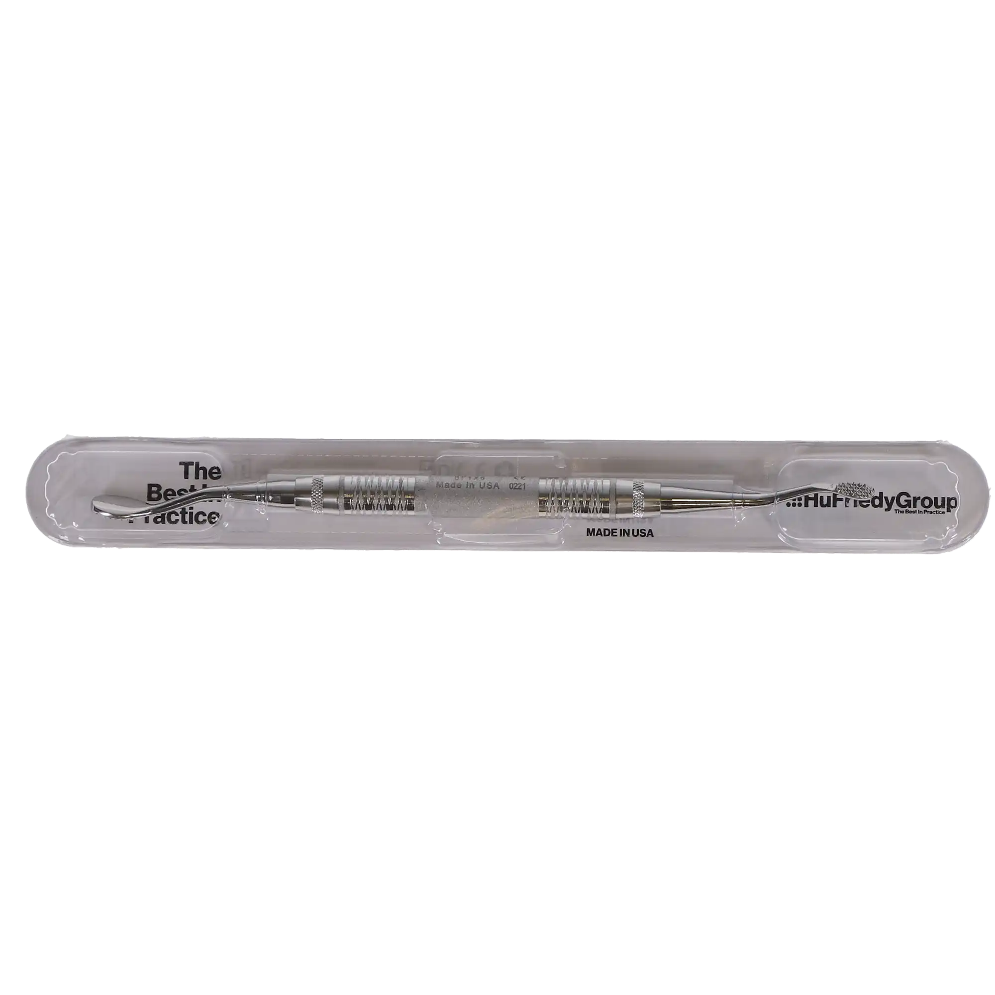 Hu-Friedy Miller-Colburn Bone File, #1X, Cross-Cut, Double-End, #6 Satin Steel Handle, 1/Pk, BF1X6 thumbnail 5