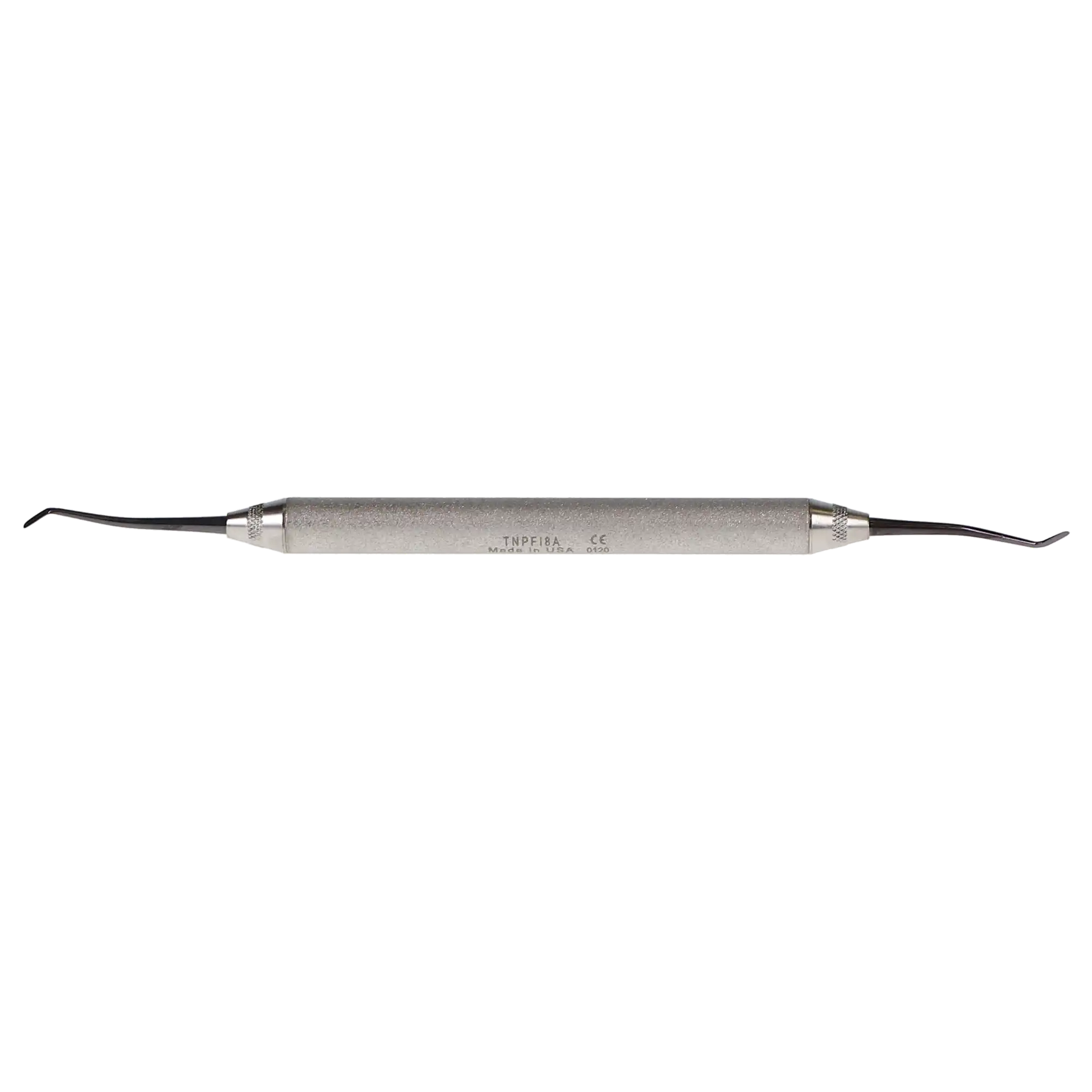 Hu-Friedy XTS Smooth Satin Steel Plastic Filling Instrument, Double-Ended, 8A, #6S Handle, TNPFI8A thumbnail 2