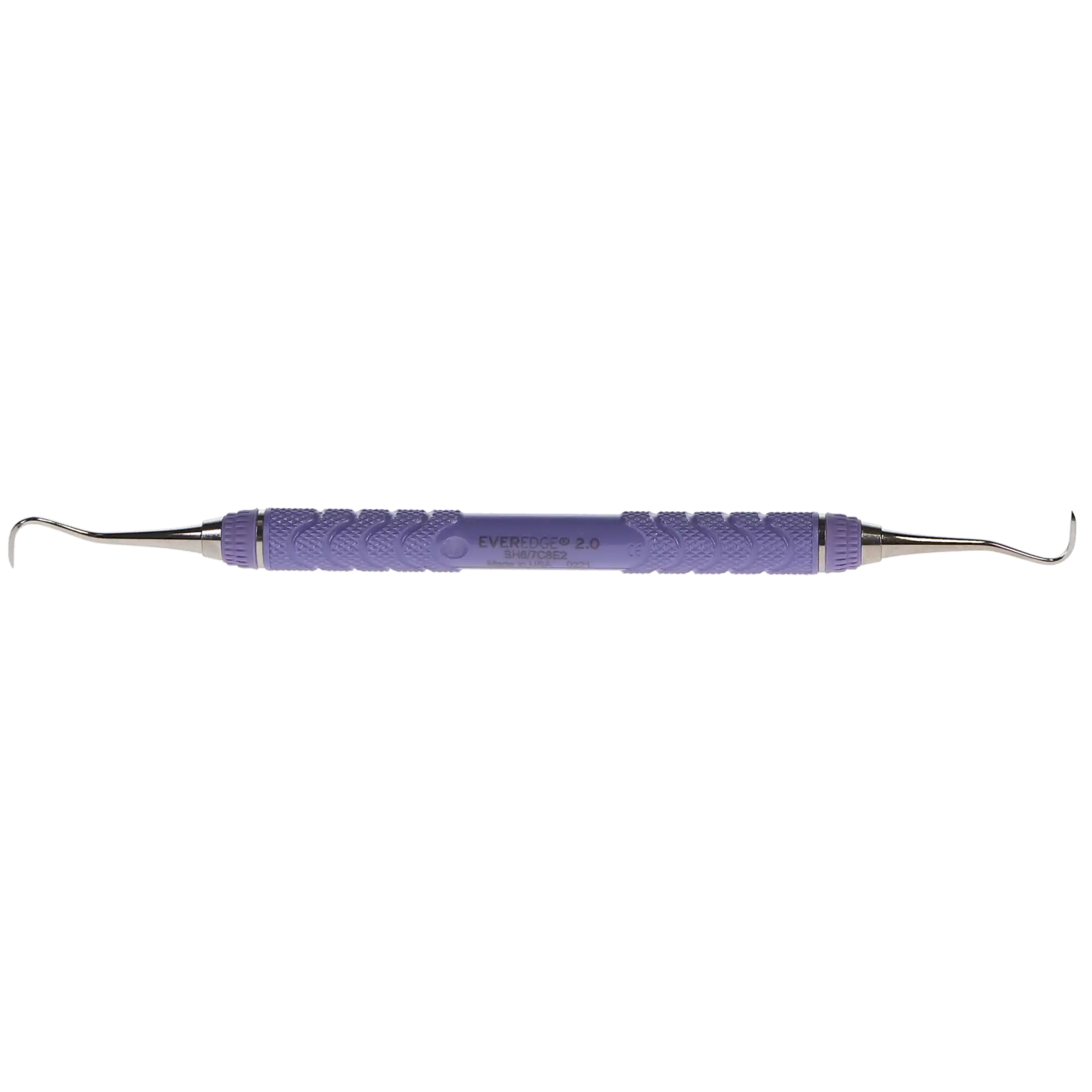 Hu-Friedy EverEdge 2.0 H6/H7 Double-Ended Sickle Scaler, Resin 8 Colors Handle (Purple), SH6/7C8E2 thumbnail 2