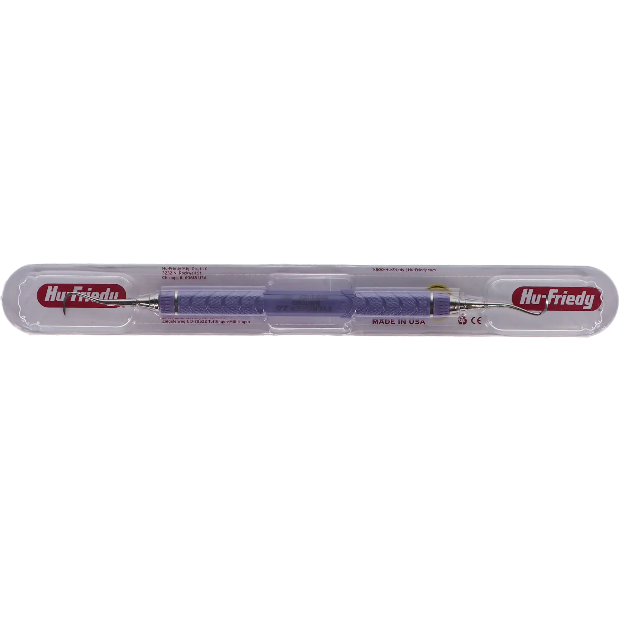 Hu-Friedy EverEdge 2.0 H6/H7 Double-Ended Sickle Scaler, Resin 8 Colors Handle (Purple), SH6/7C8E2 thumbnail 5
