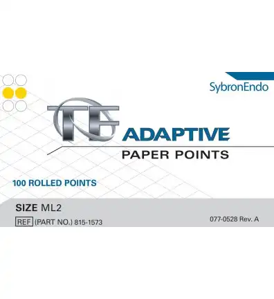 TF Adaptive Paper Points, ML2, Medium/Large, Yellow, 100/Pk, 815-1573 thumbnail 8