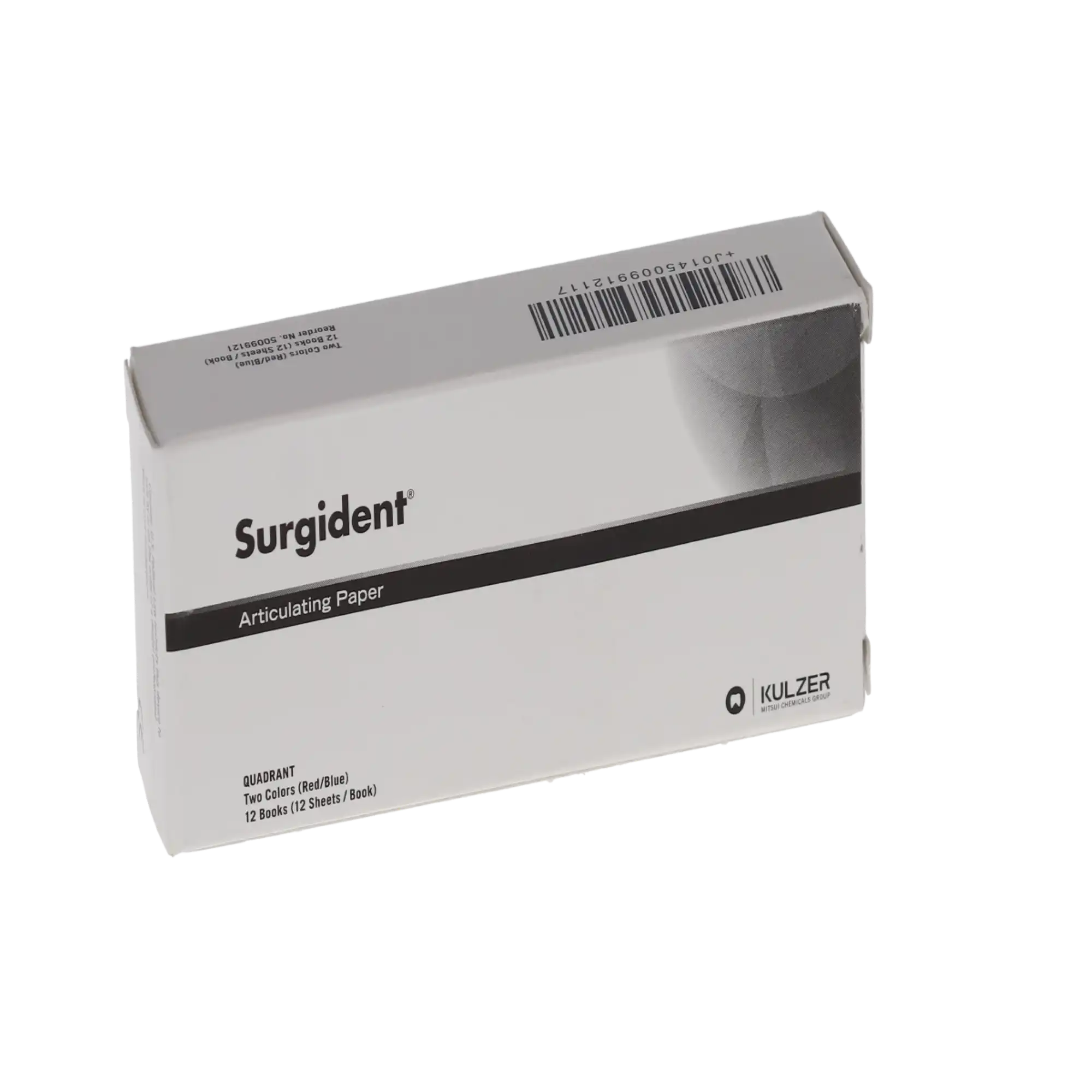 Surgident dispOral Articulating Paper, Curved, Red/Blue, 72 Microns, 12 Books/Box, 50099121 thumbnail 9